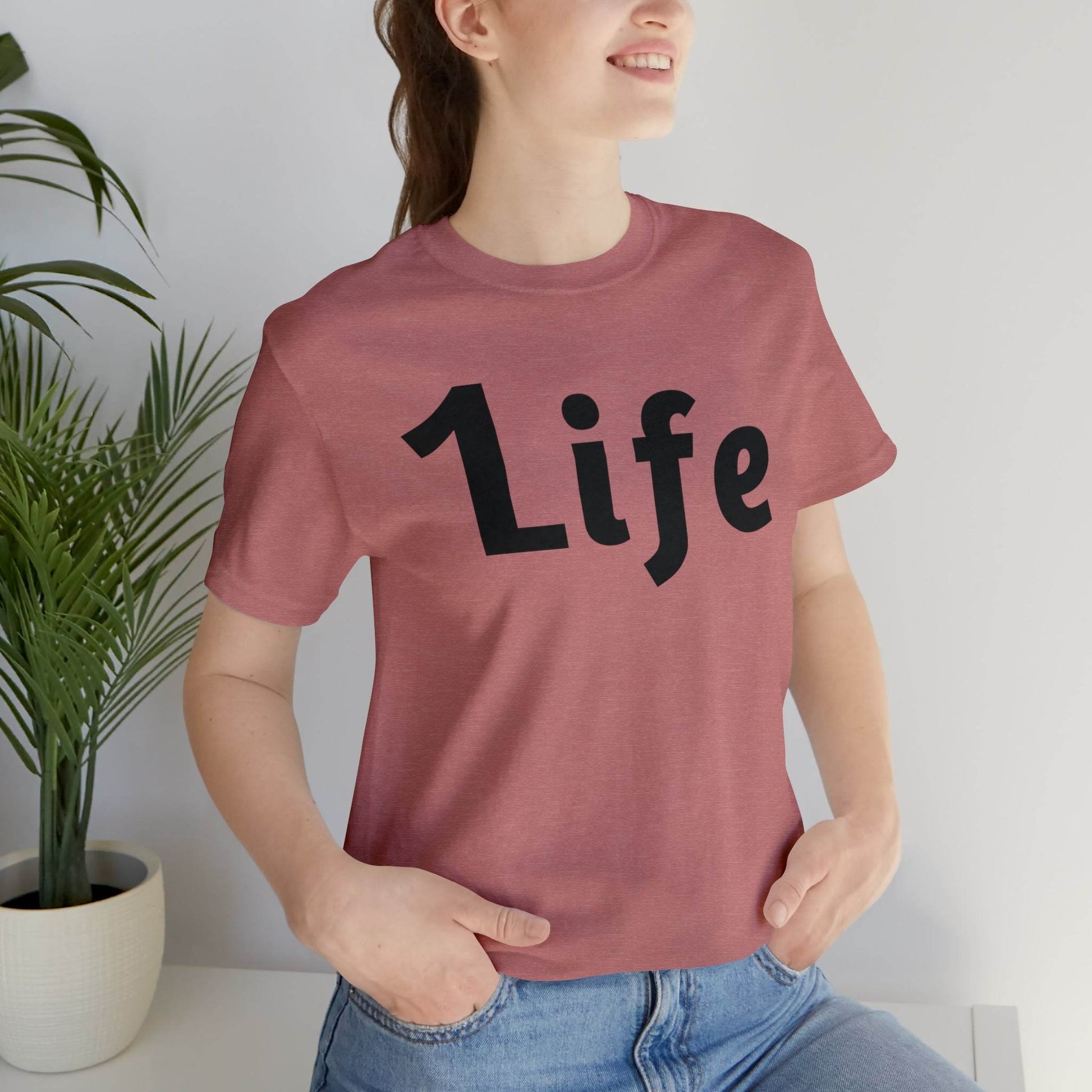 One life Shirt 1life shirt Live Your Life You Only Have One Life To Live - Giftsmojo
