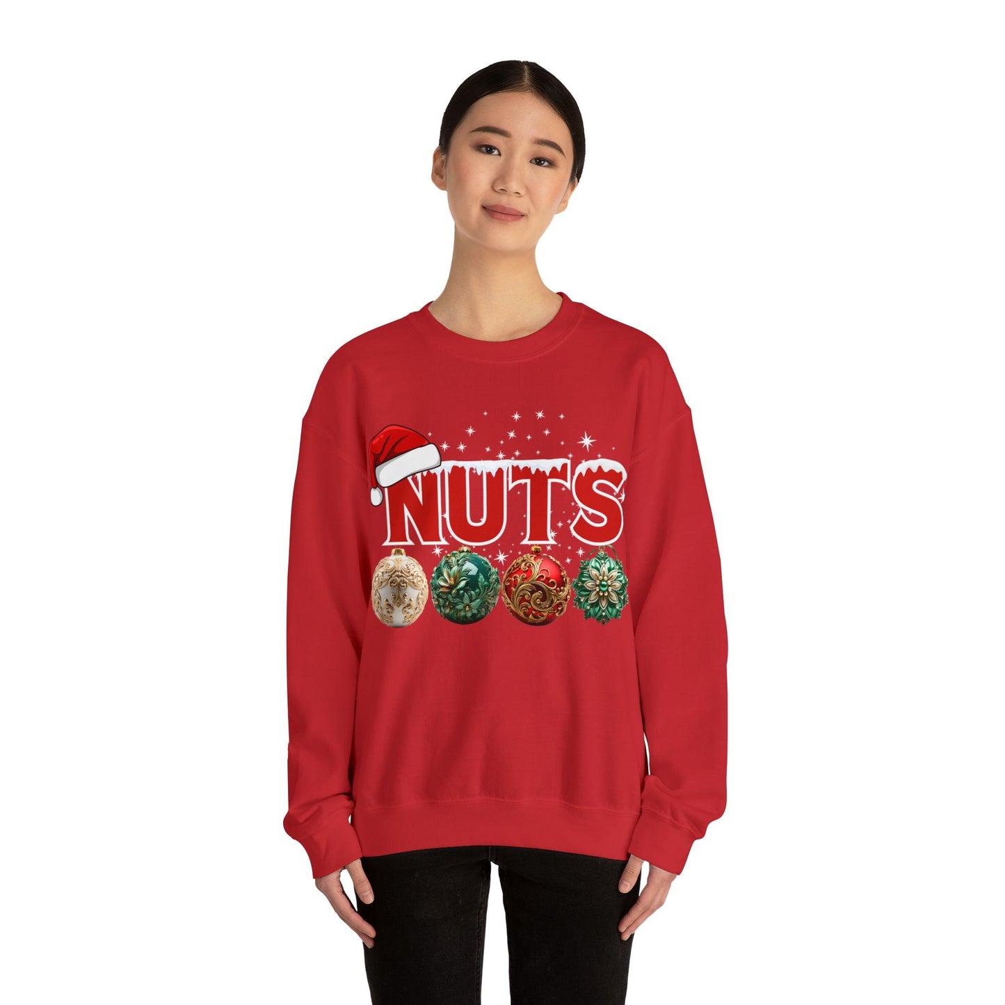 Funny Christmas Matching Shirts Chest Nuts Couples Matching Shirts Holiday Shirt Cute Christmas Shirt Couple Sweater, Family Tee - Giftsmojo