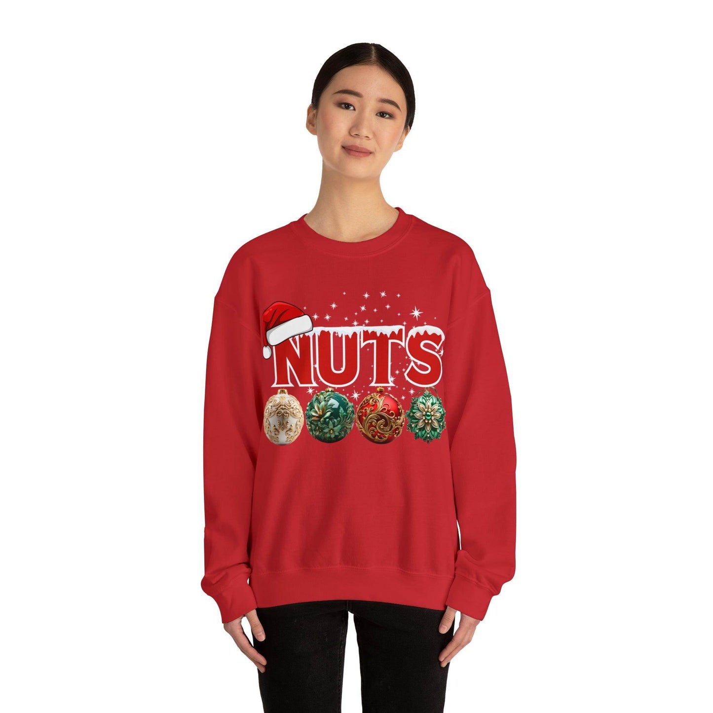 Funny Christmas Matching Shirts Chest Nuts Couples Matching Shirts Holiday Shirt Cute Christmas Shirt Couple Sweater, Family Tee - Giftsmojo