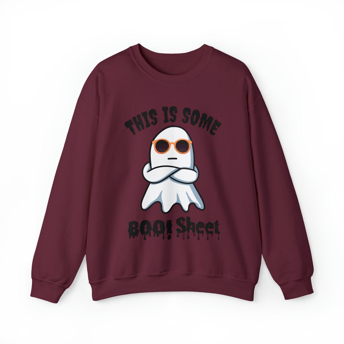 This Is Some Boo Sheet Funny HalloweenSweatshirt Funny Halloween Costume Spooky Season Tee Boo Ghost Sweatshirt Gift for Birthday Christmas