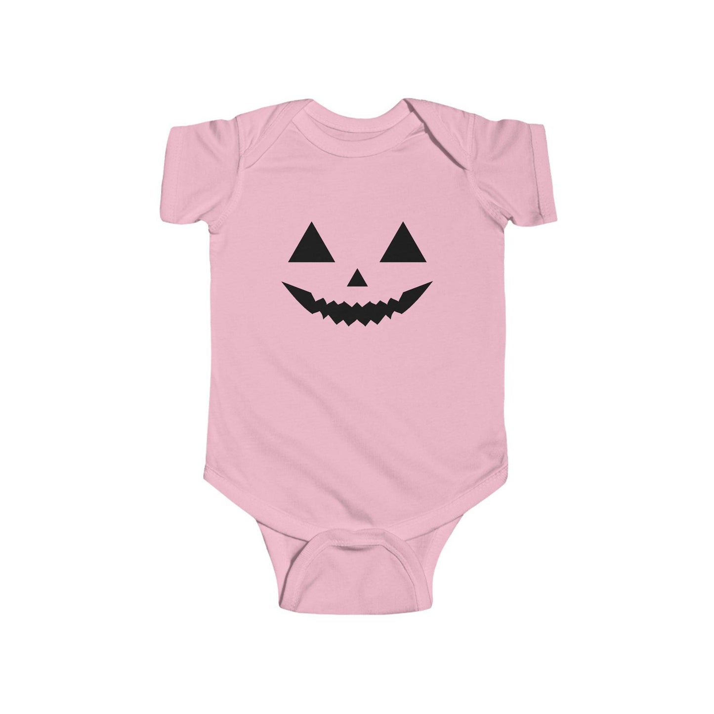 Infant Pumpkin Face Onesie Infant Halloween Costume Infant Fine Jersey Bodysuit for Halloween Infant Halloween Onesie - Giftsmojo
