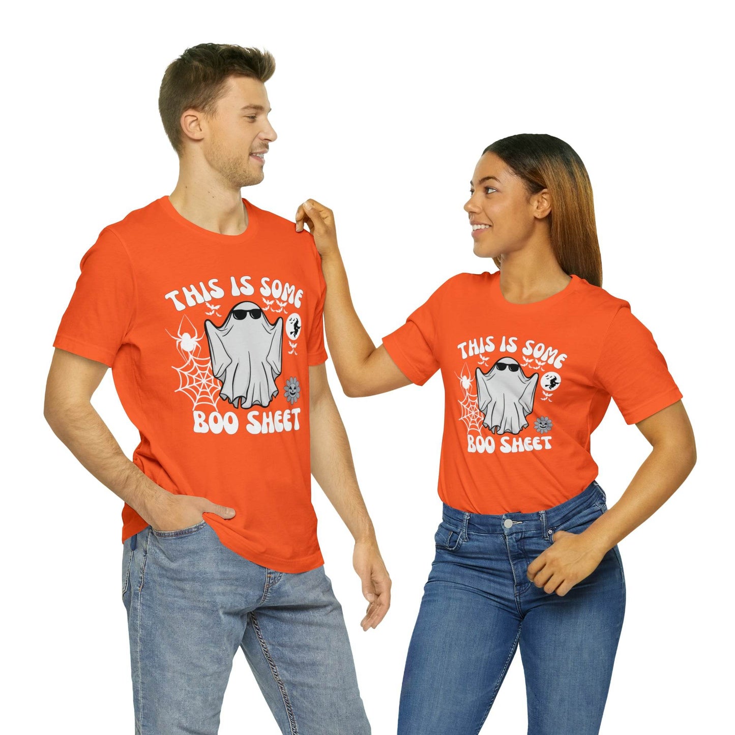 This Is Some Boo Sheet Funny Halloween Shirt Funny Halloween Costume Spooky Season Tee Funny Gift Shirt for Birthday Christmas Anniversary - Giftsmojo