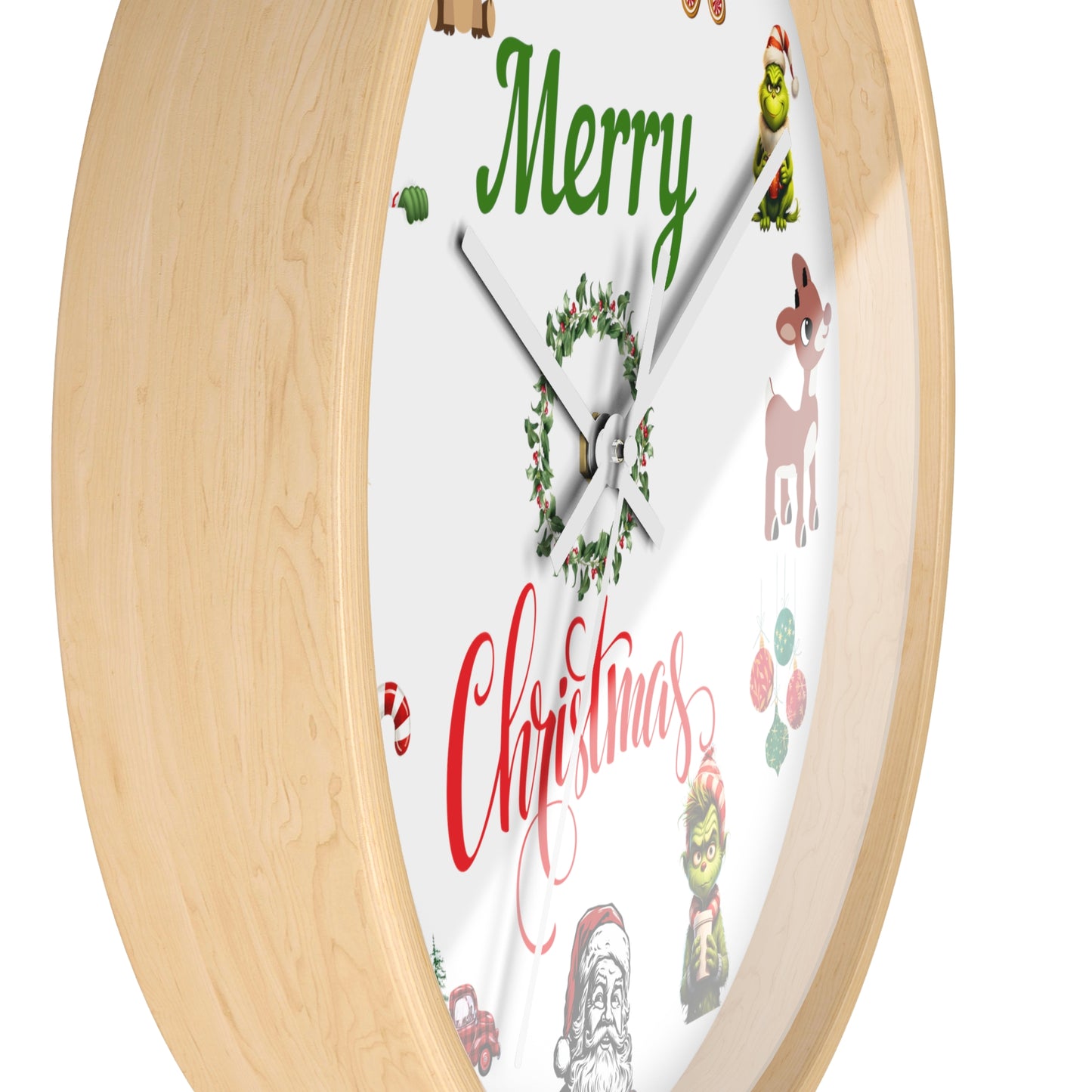 Christmas Wall Clock Family Christmas Gift Idea