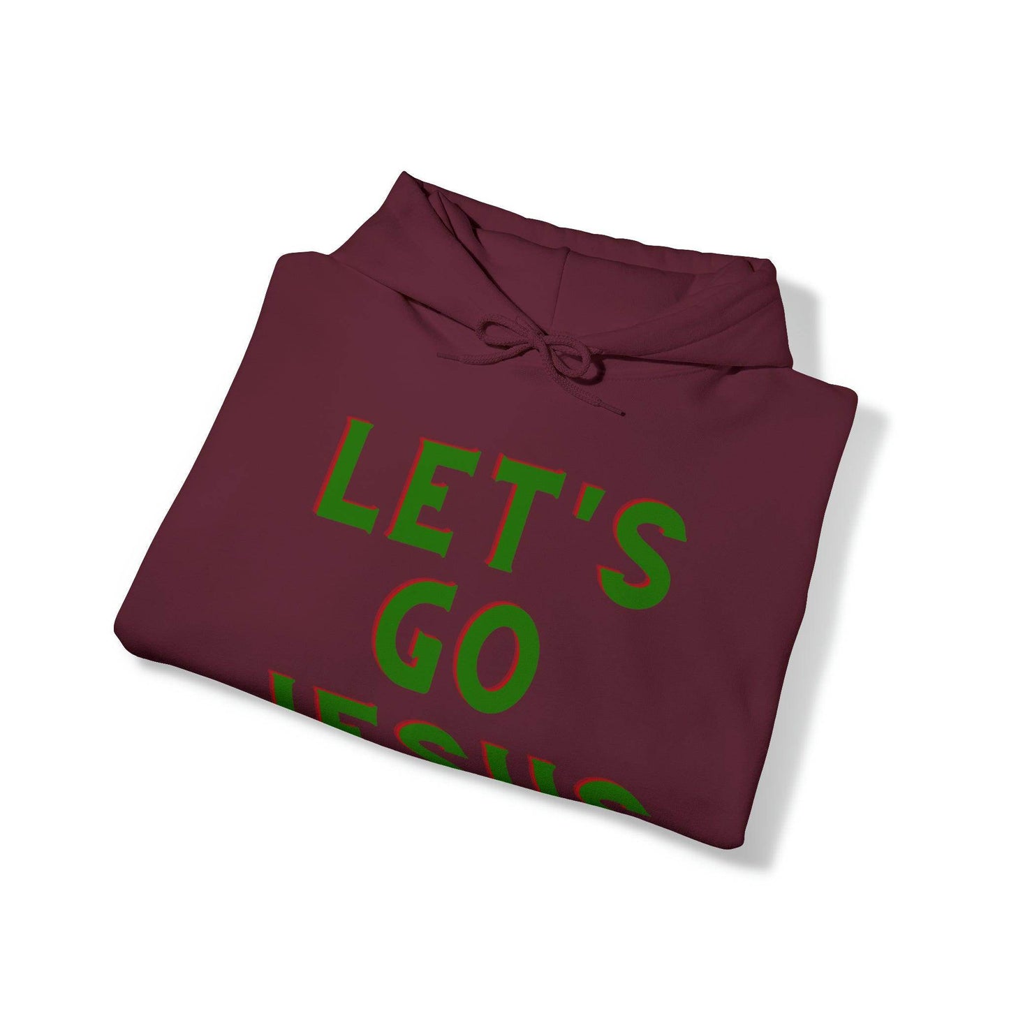 Let's Go Jesus Hooded Sweatshirt Funny Christian Shirt Christian Gift Trendy Christian Sweatshirt Religious Sweatshirt Jesus Hoodie Faith Shirt - Giftsmojo