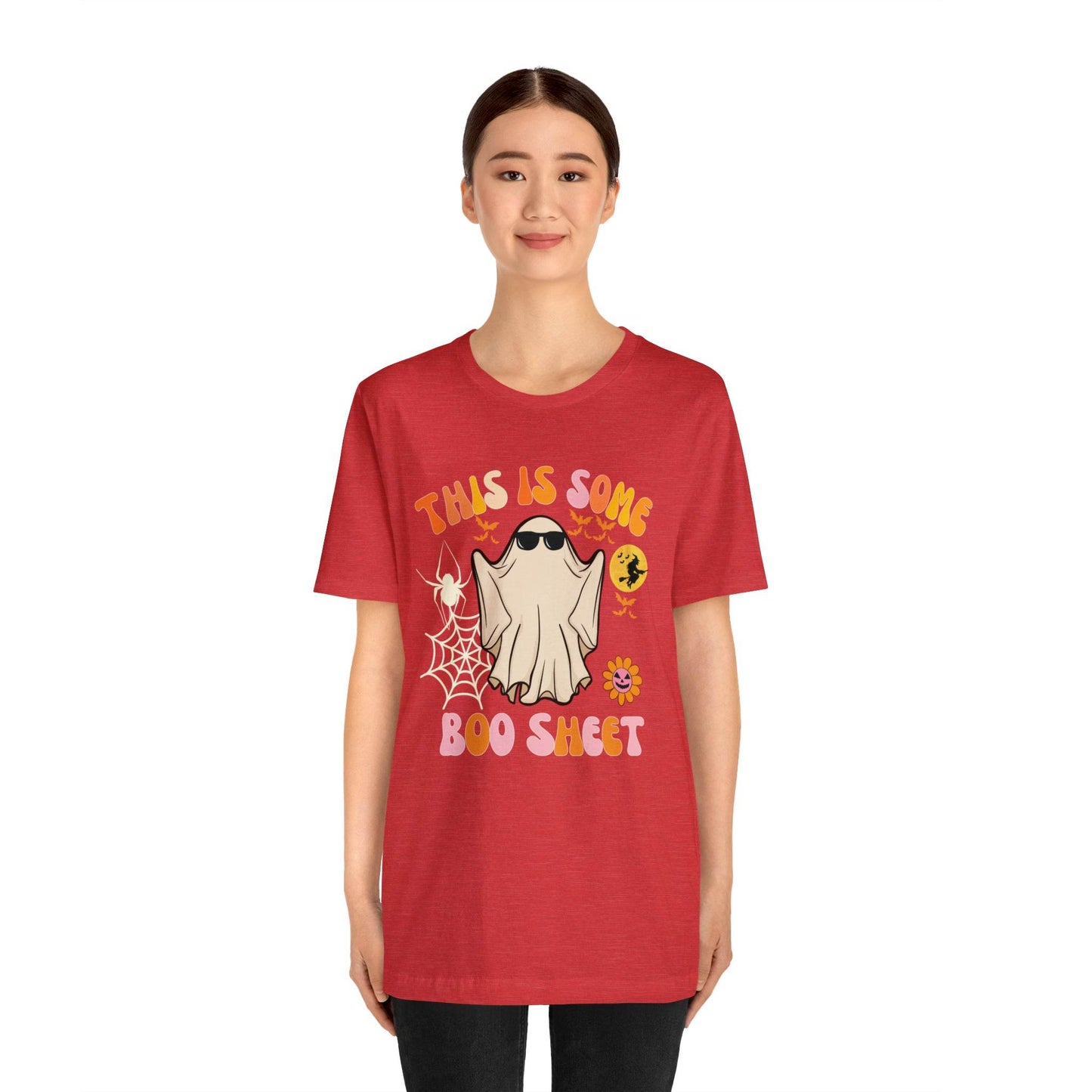 This Is Some Boo Sheet Funny Halloween Shirt Funny Halloween Costume Spooky Season Tee Funny Gift Shirt for Birthday Christmas Anniversary - Giftsmojo