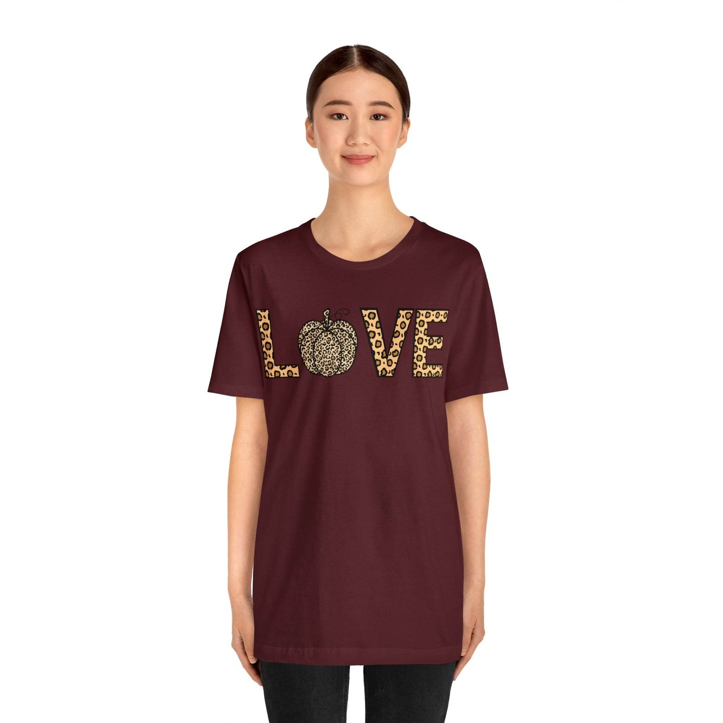 Embrace the Wild - Fall Leopard Print Shirt Leopard Print Love Fall - Pumpkin shirt - autumn shirt - Giftsmojo