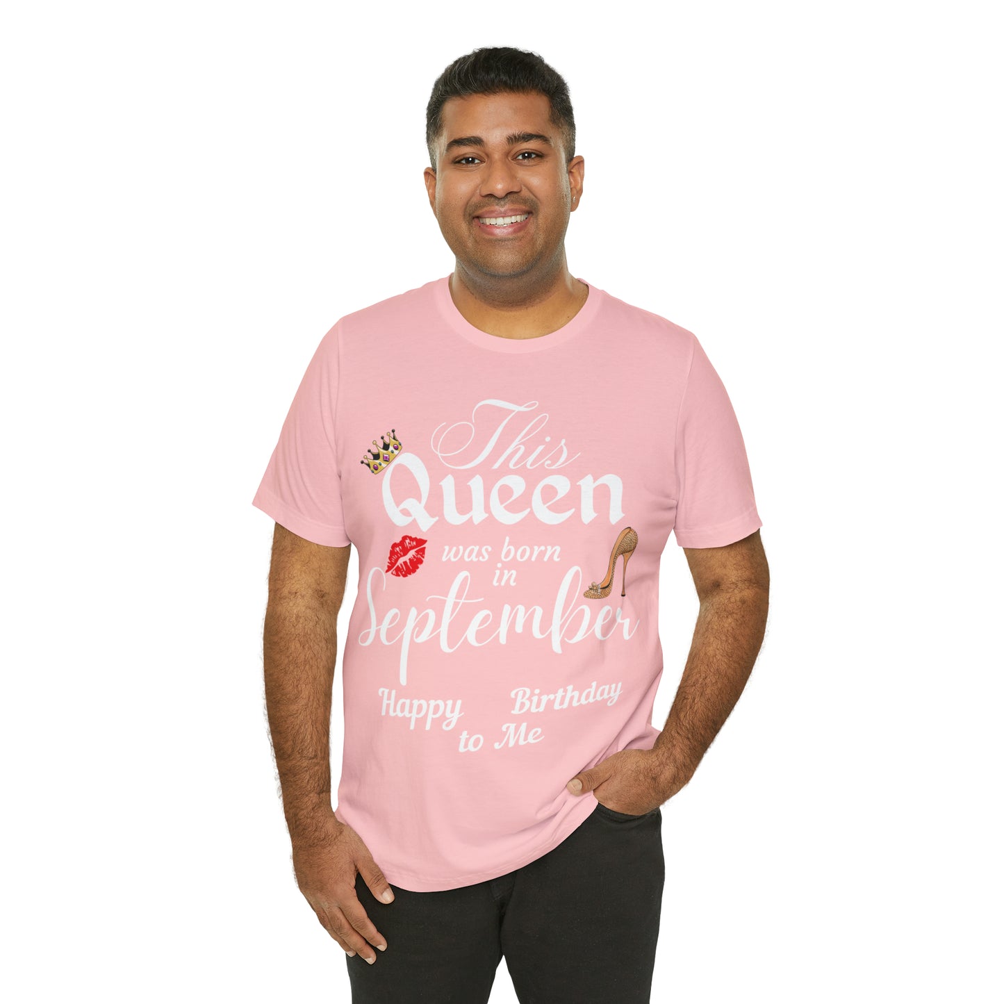 Birthday Queen Shirt, Gift for Birthday, This Queen was born in September Shirt, Funny Queen Shirt, Funny Birthday Shirt, Birthday Gift