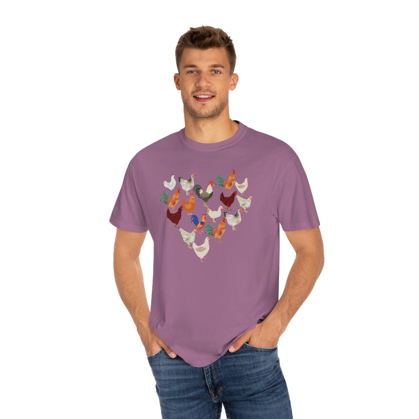 Love Chicken Shirt Chicken Tee Chicken Owner Gift - Gift For Chicken Lover gift - Giftsmojo