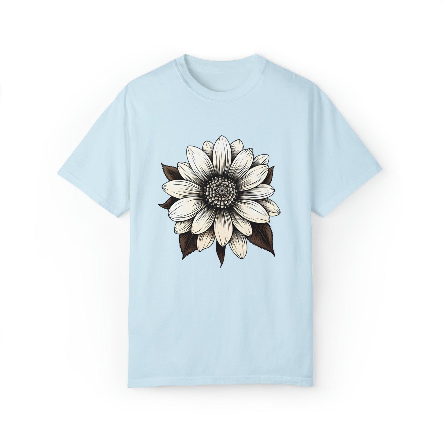 Sunflower Shirt Flower Shirt Aesthetic Women Top Floral Graphic Tee Floral Shirt Flower T-shirt, Wild Flower Shirt Gift For Her