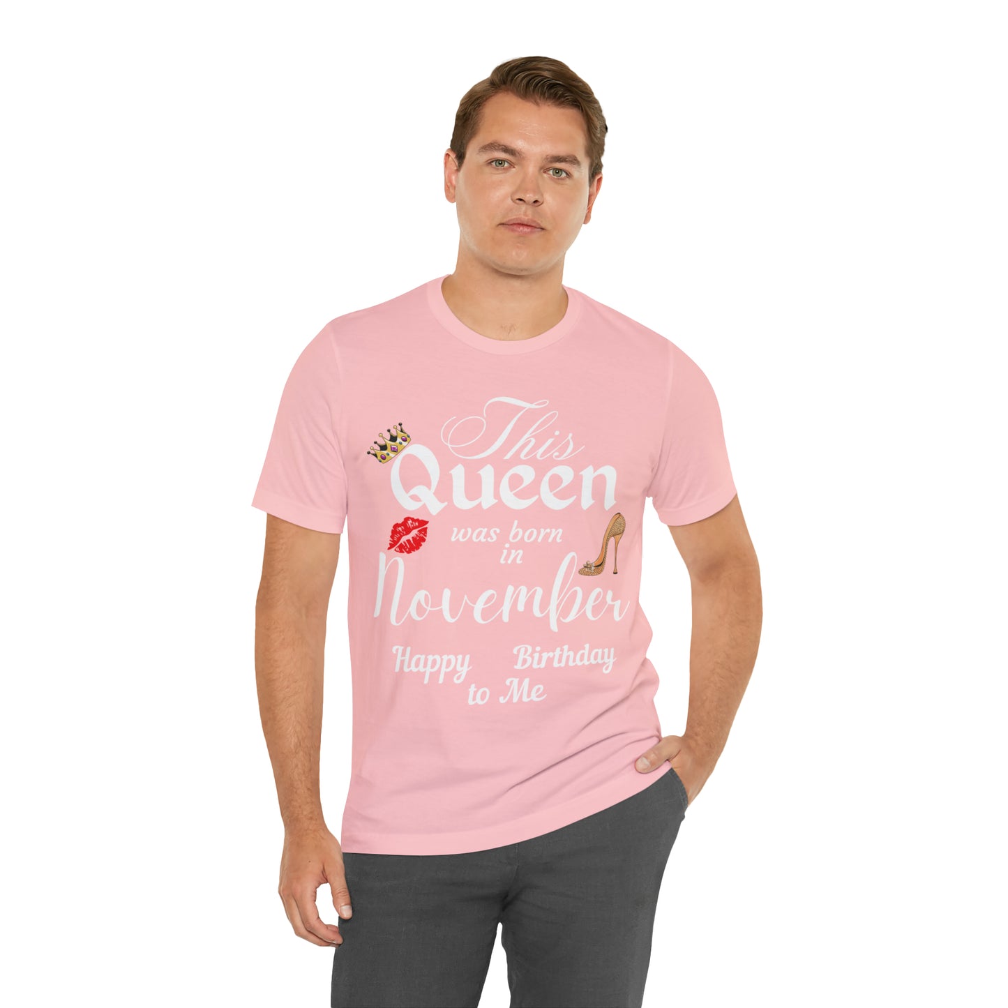 Birthday Queen Shirt, Gift for Birthday, This Queen was born in November Shirt, Funny Queen Shirt, Funny Birthday Shirt, Birthday Gift