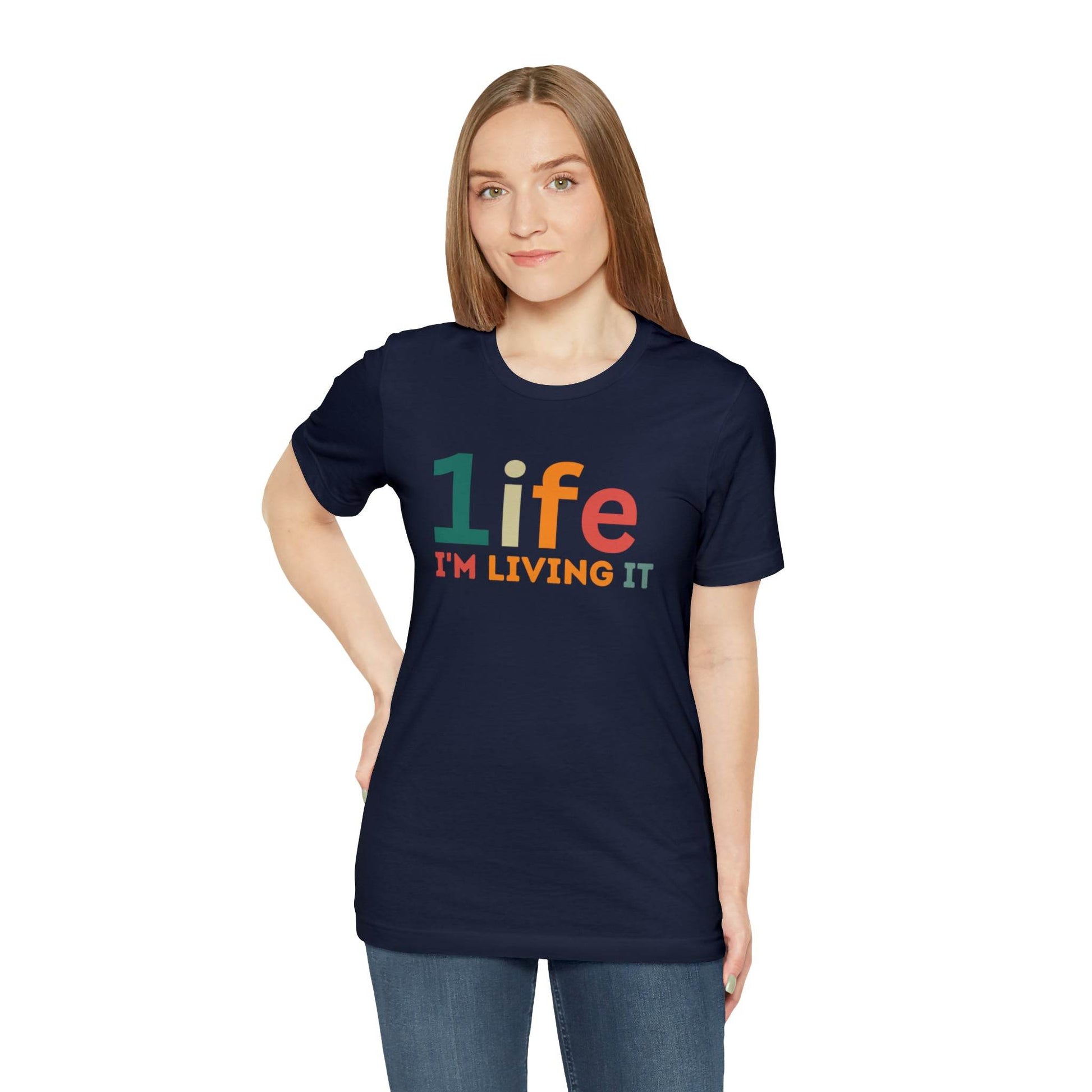 One life Shirt Retro 1life shirt Live Your Life You Only Have One Life To Live Retro Shirt - Giftsmojo