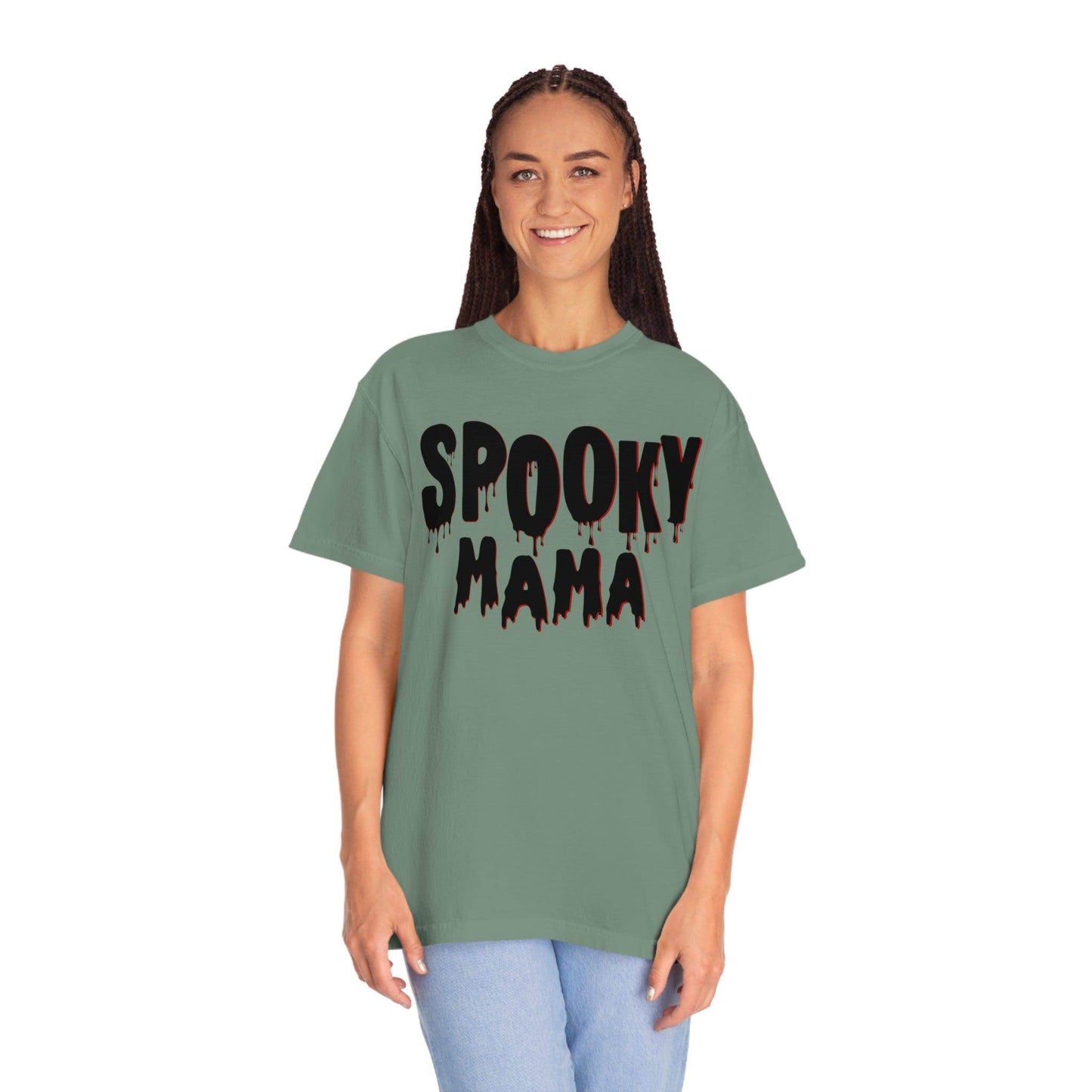 Retro Halloween Tshirt, Spooky Mama Shirt, Vintage Halloween Shirt Trendy Halloween Vibes - Giftsmojo