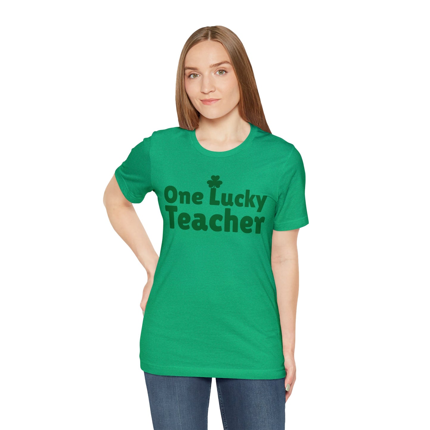 Feeling Lucky Shirt One Lucky Teacher Shirt Saint Patrick's Day Shirt St Paddy's Shirt