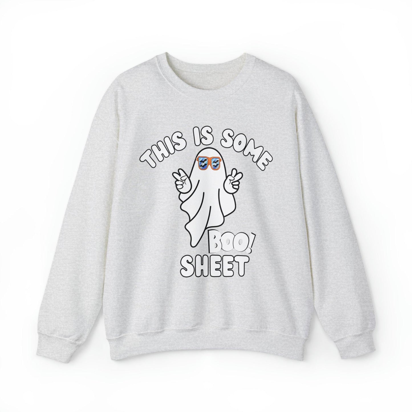 This Is Some Boo Sheet Ghost Sweatshirt Cute Ghost Sweatshirt Boo Ghost Sweatshirt Gift Shirt Funny Halloween Shirt Spooky Season Shirt