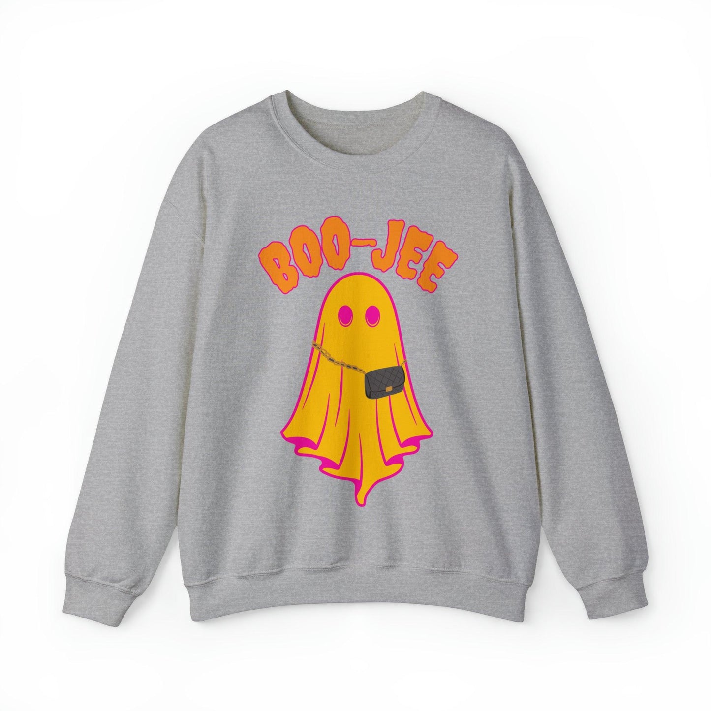 Boo-Jee Sweatshirt, Boo Halloween Sweatshirt, Spooky Ghost Sweatshirt, Boo Jee Shirt, Halloween Ghost Sweatshirt, Halloween Boo Shirt - Giftsmojo