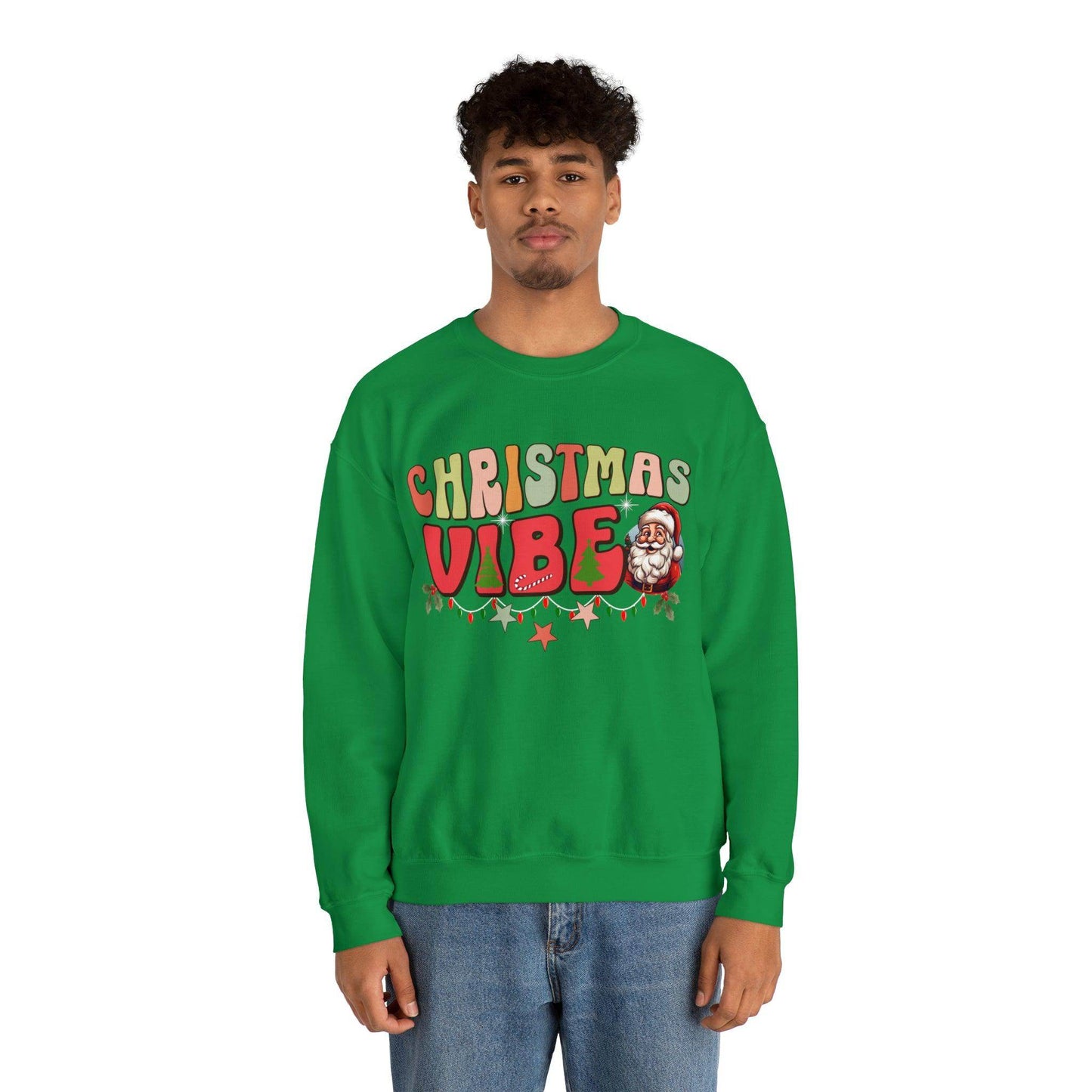 Cute Christmas Vibe Sweatshirt Funny Christmas Shirt Matching Shirts Christmas Vibes Holiday Shirt Cute Christmas Shirt - Giftsmojo
