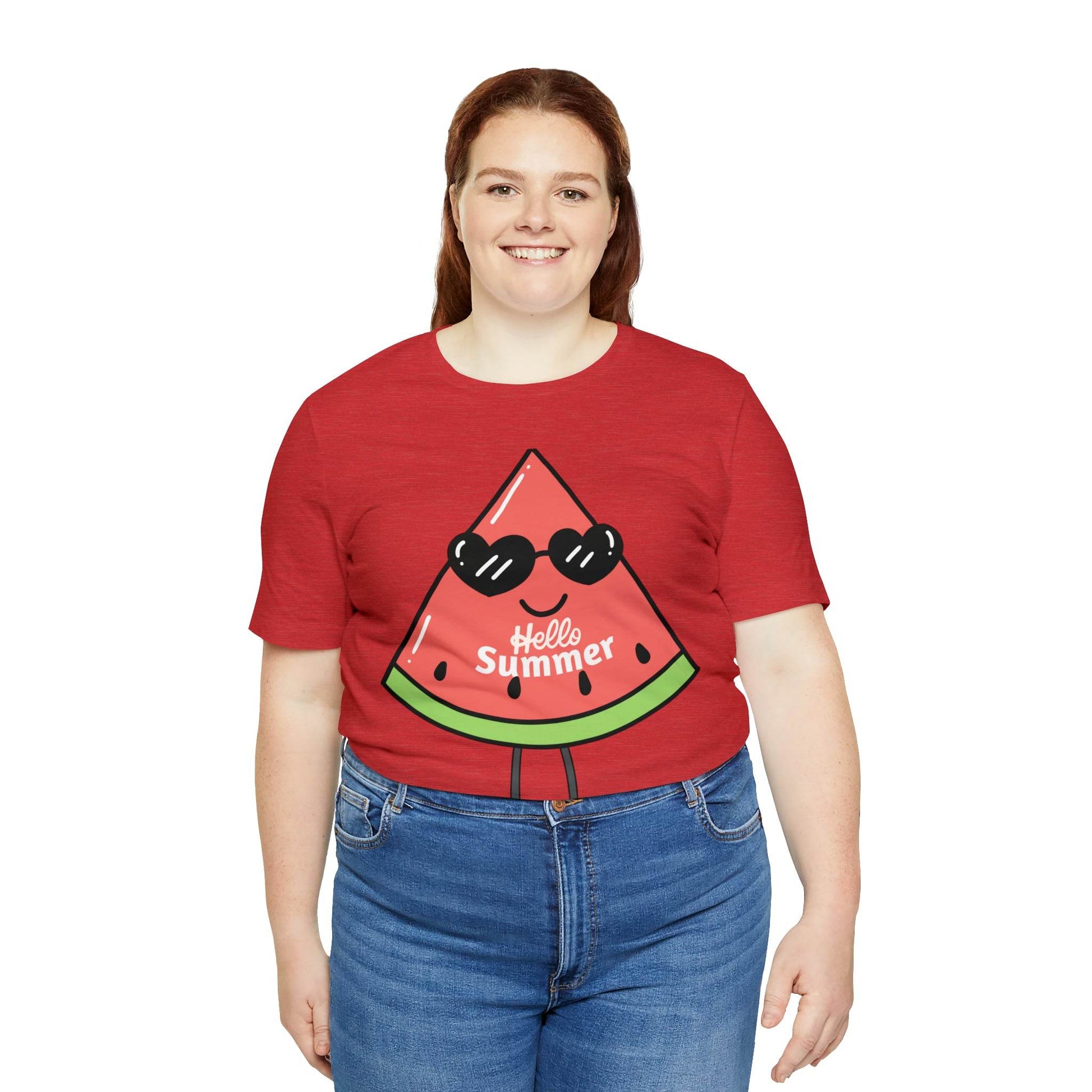 Funny Hello Summer Shirt, Water Mellon shirt, Summer shirts for women and men - Giftsmojo