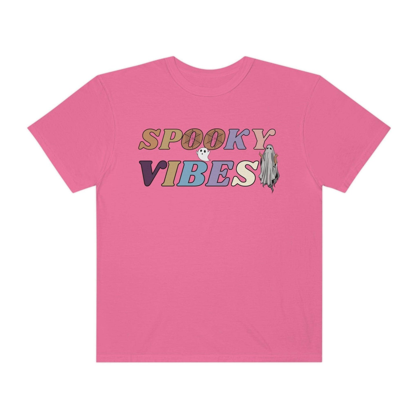 Retro Halloween Tshirt, Spooky Vibes Shirt, Vintage Shirt, Cute Halloween Shirt - Fall shirt - Giftsmojo