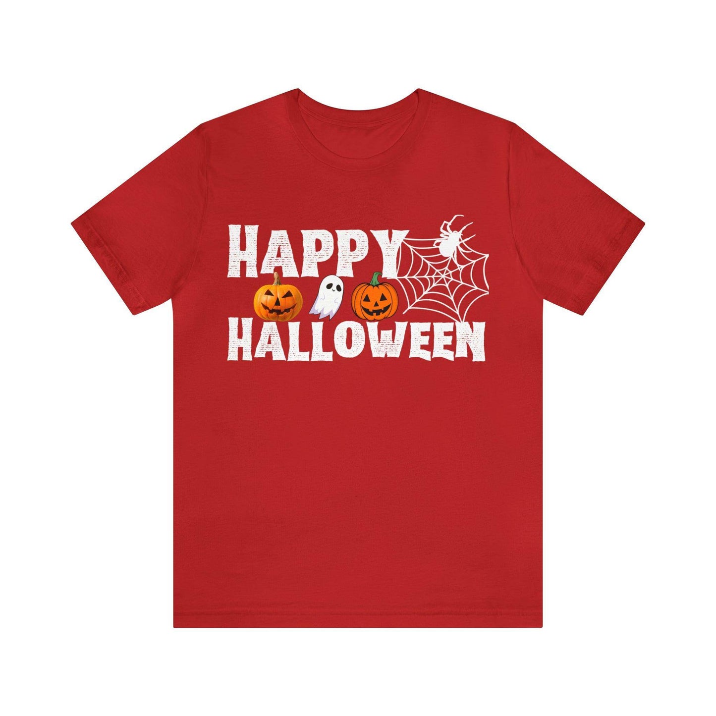 Happy Halloween Costume Pumpkin Ghost Spider Shirt - Giftsmojo