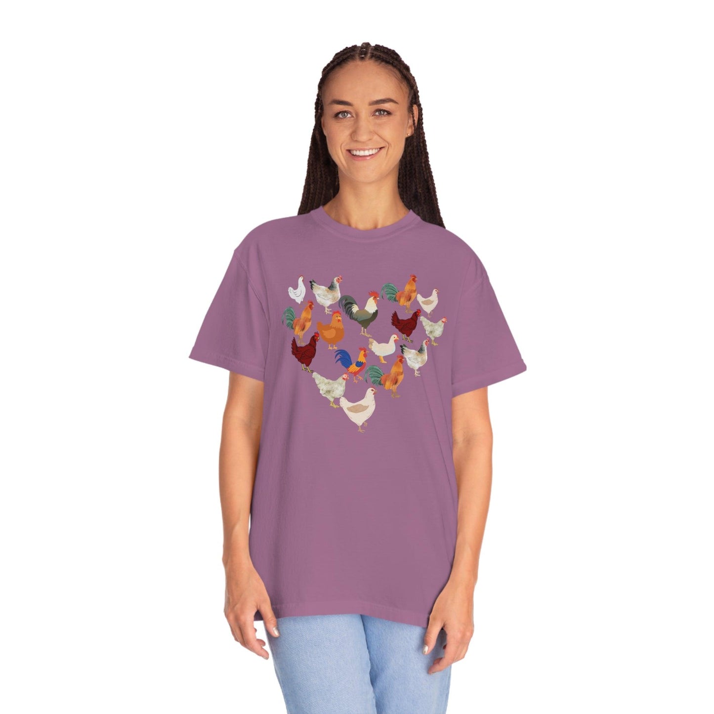 Love Chicken Shirt Chicken Tee Chicken Owner Gift - Gift For Chicken Lover gift - Giftsmojo