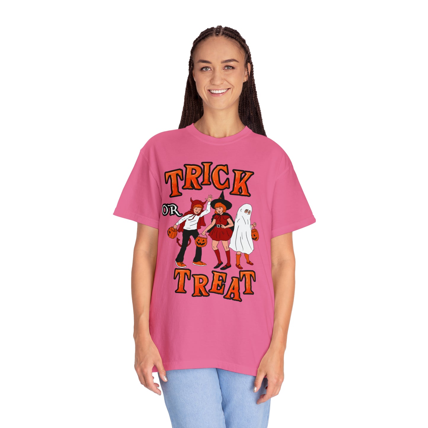 Cute Spooky Shirt Retro Halloween Tshirt Trick or Treat Shirt Vintage Shirt Halloween Shirt Halloween Gift Halloween T-shirt