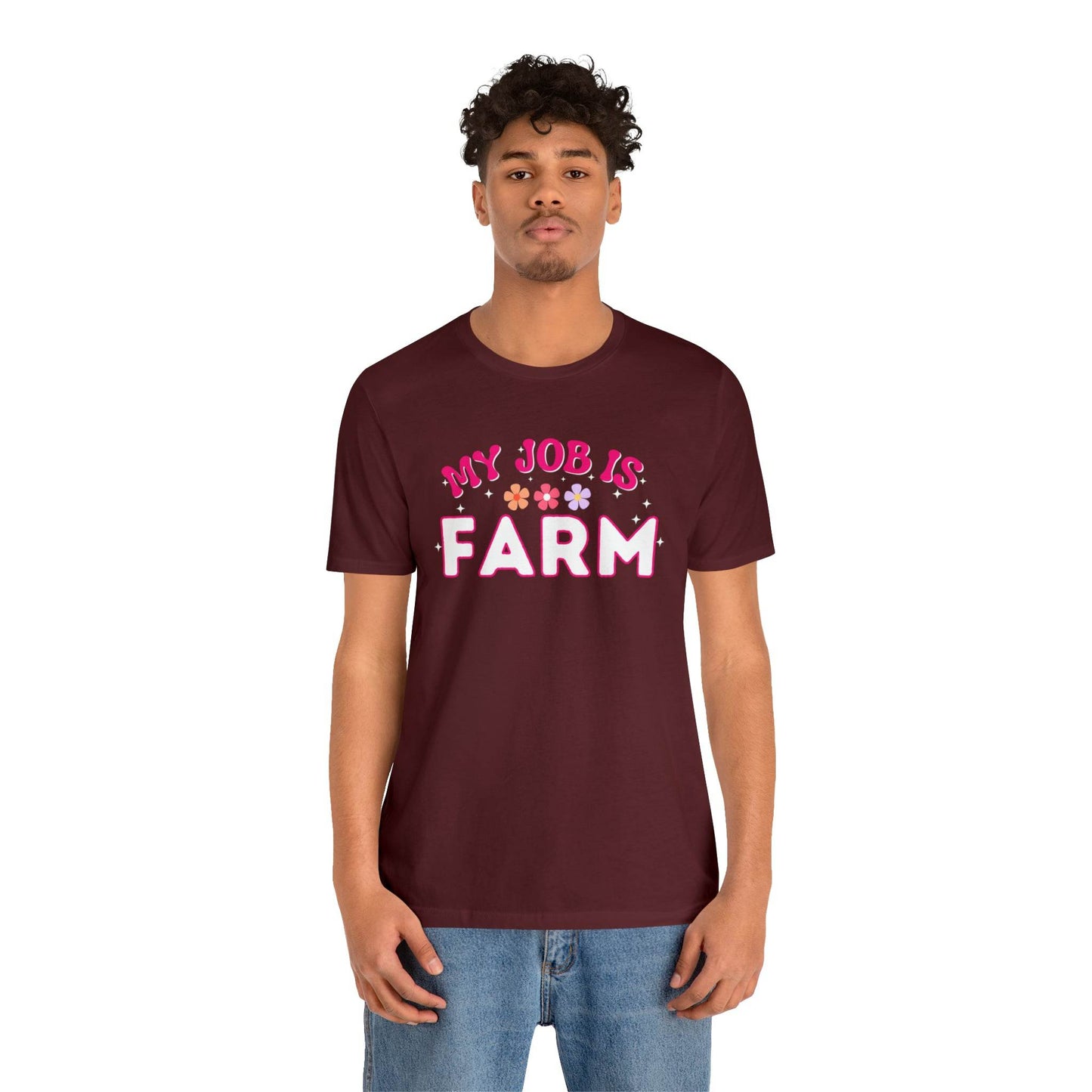 My Job is Farm Shirt Farmer Shirt Farming Shirt Homestead Gardening Shirt - Giftsmojo