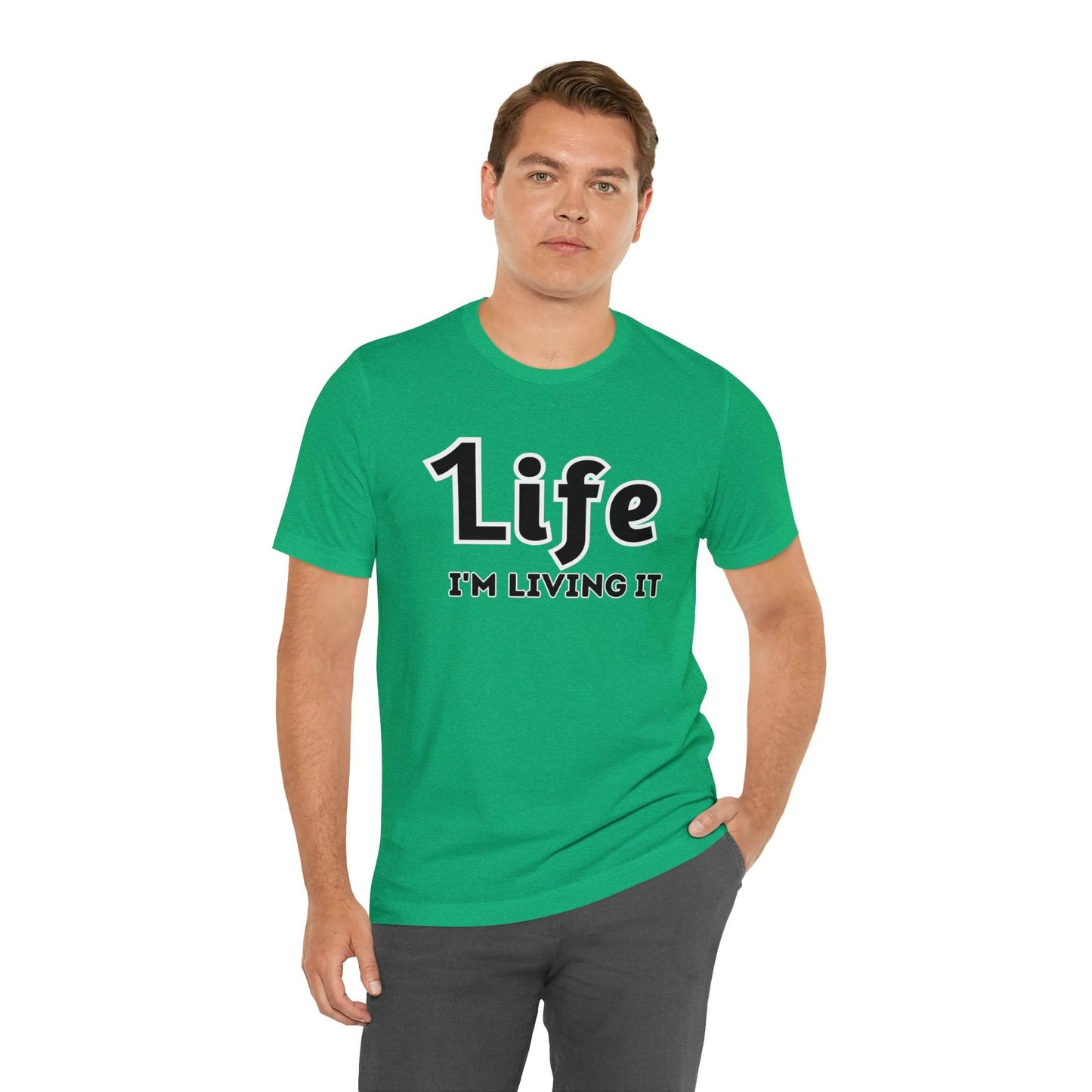 One Life I'M Living It Shirt One life Shirt 1life shirt Live Your Life You Only Have One Life To Live Shirt - Giftsmojo