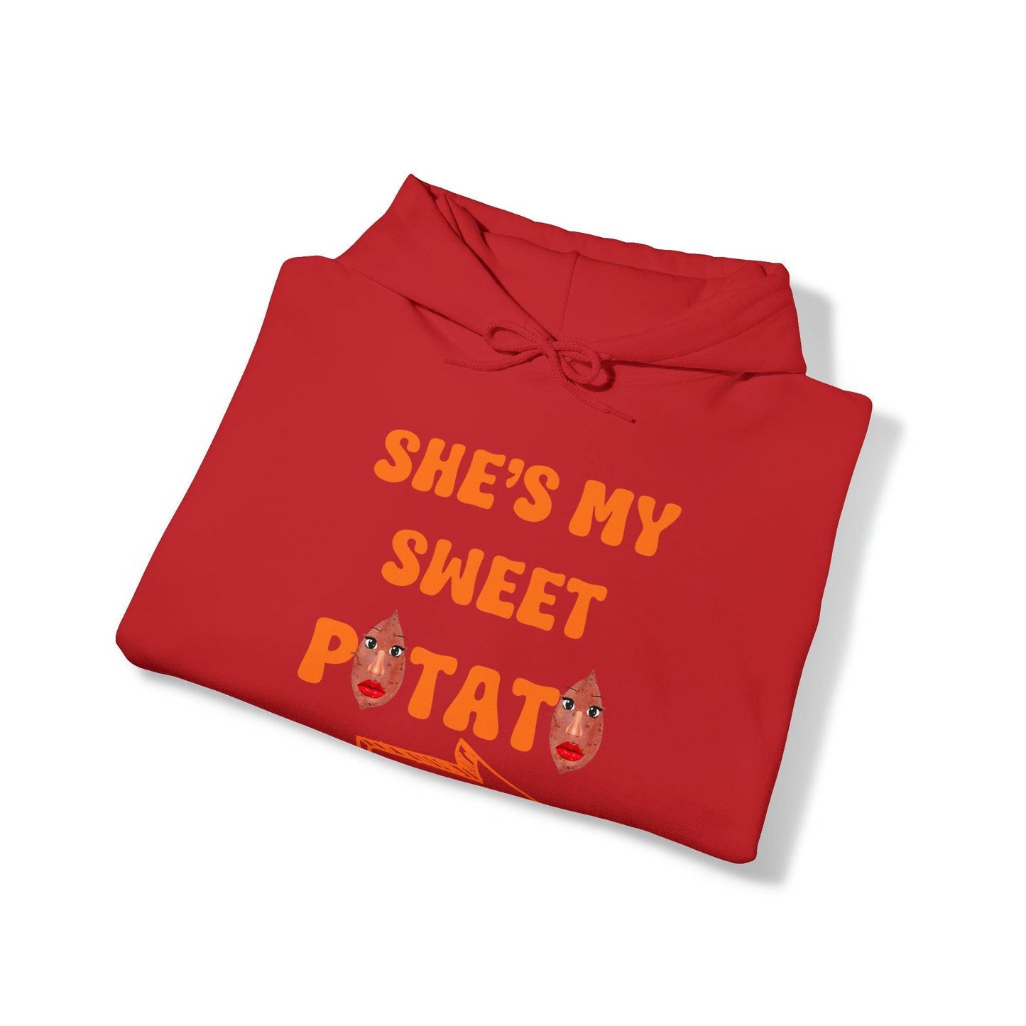 She's My Sweet Potato Hooded Sweatshirt Funny Thanksgiving Shirt Thanksgiving Gift Trendy Thanksgiving Sweatshirt Thanksgiving Hoodie Couple Matchinggift - Giftsmojo
