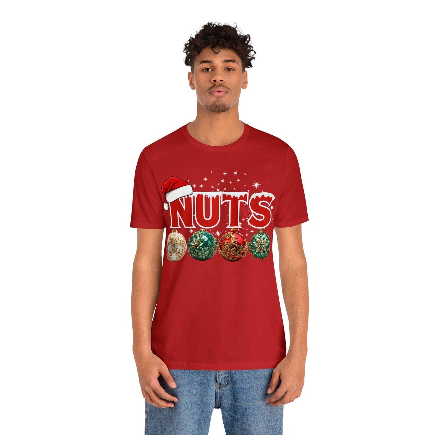 Funny Christmas Matching Shirt Chest Nuts Couples Matching Shirts Holiday Shirt Cute Christmas Shirt Couple Sweater, Family Tee - Giftsmojo