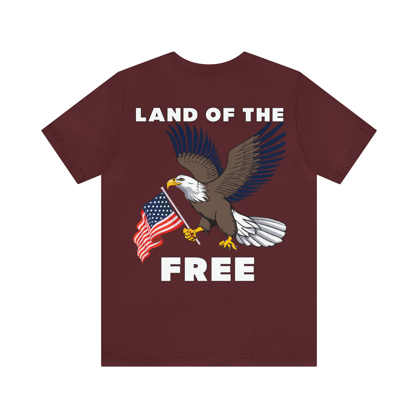 Celebrate Independence Day with Patriotic Shirts: Land of the free Shirts for Women and Men