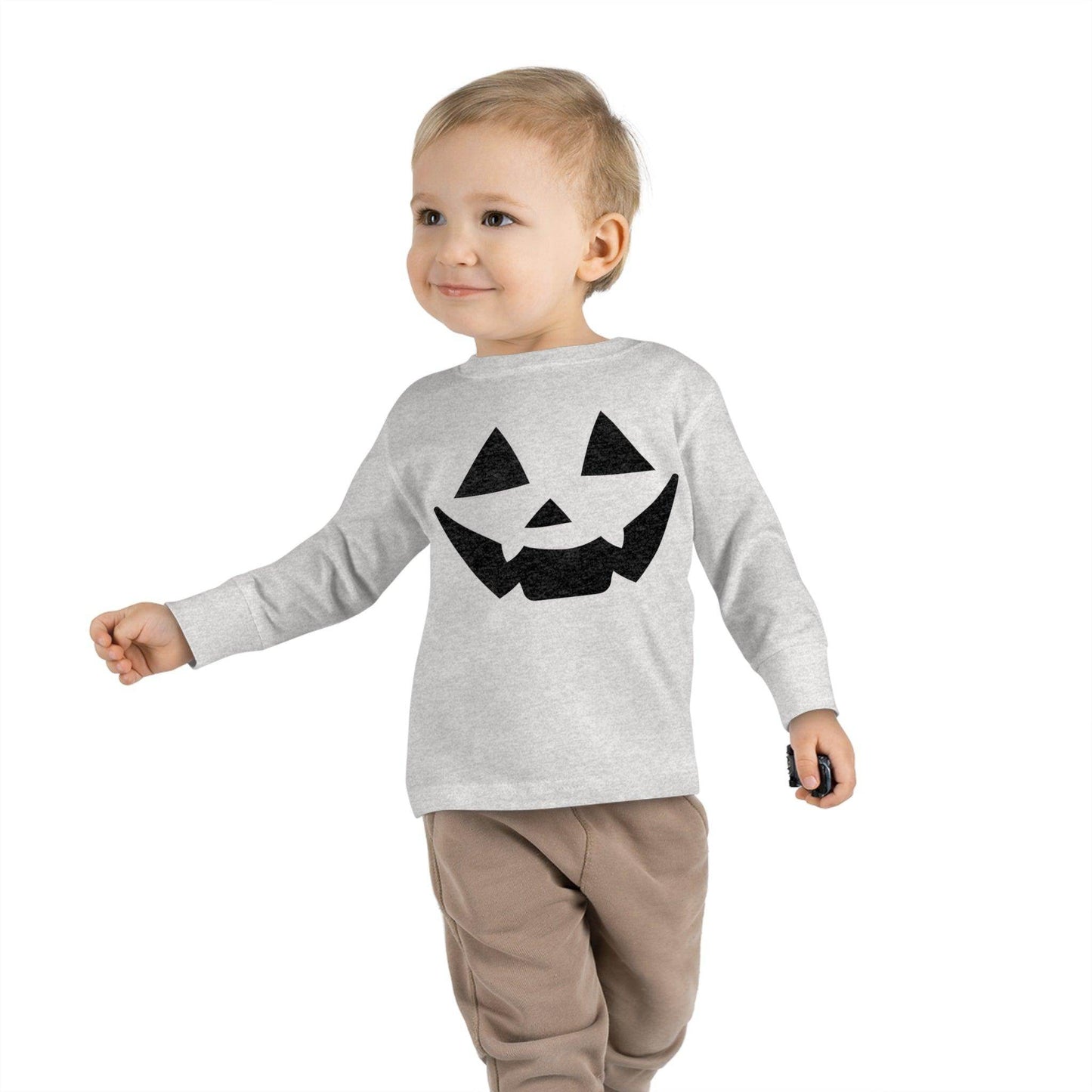 Kids Scary Faces Halloween Pumpkin Face Shirt Kids Jack O Lantern Shirt Kids Halloween Shirt Kids Long Sleeve Trick or Treat Outfit for Halloween - Giftsmojo