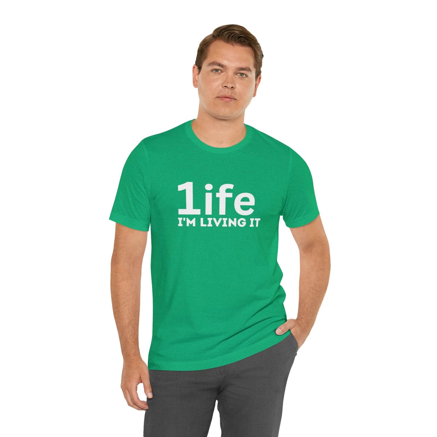 One Life I'M Living It Shirt One life Shirt 1life shirt Live Your Life You Only Have One Life To Live Shirt - Giftsmojo