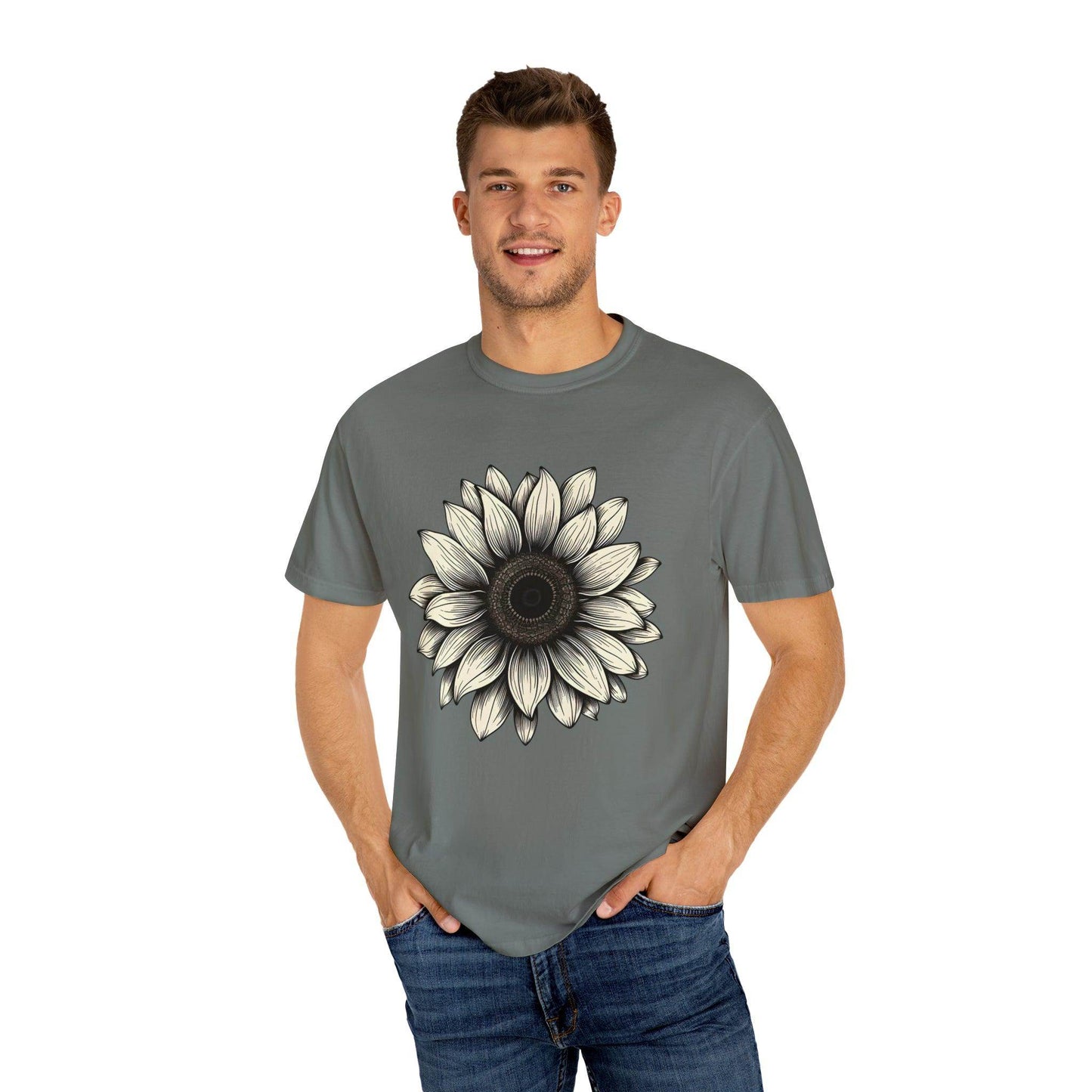 Sunflower Shirt Flower Shirt Aesthetic, Floral Graphic Tee Floral Shirt Flower T-shirt, Wild Flower Shirt Gift For Her Wildflower T-shirt - Giftsmojo