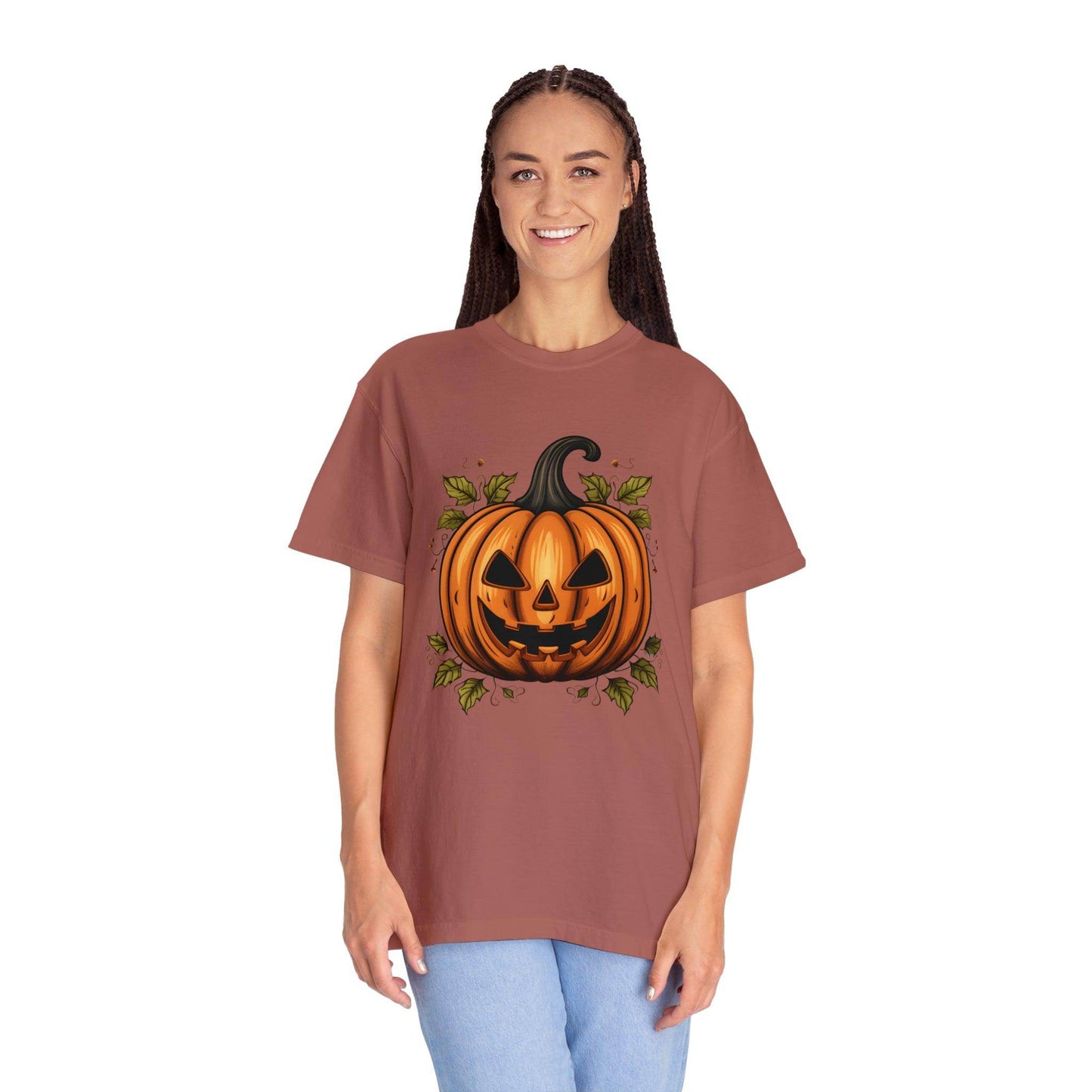 Scary Pumpkin Shirt, Halloween Shirt, Halloween Costume Pumpkin Costume Laughing Pumpkin Tee Fall tshirt Fall Shirt Halloween Gift - Giftsmojo