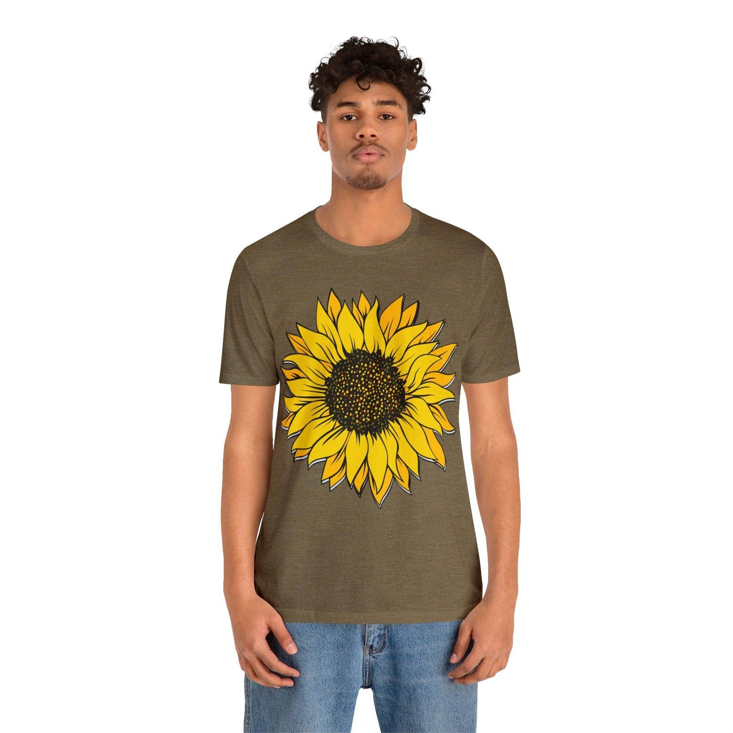 Sunflower Shirt, Floral Tee Shirt, Flower Shirt, Garden Shirt, Womens Fall Summer Shirt Sunshine Tee, Gift for Gardener, Nature lover shirt - Giftsmojo