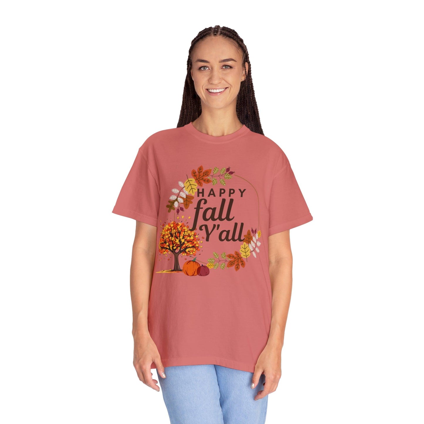 Happy Fall Y'all Gift for Fall, Funny fall shirts gift, autumn tee,