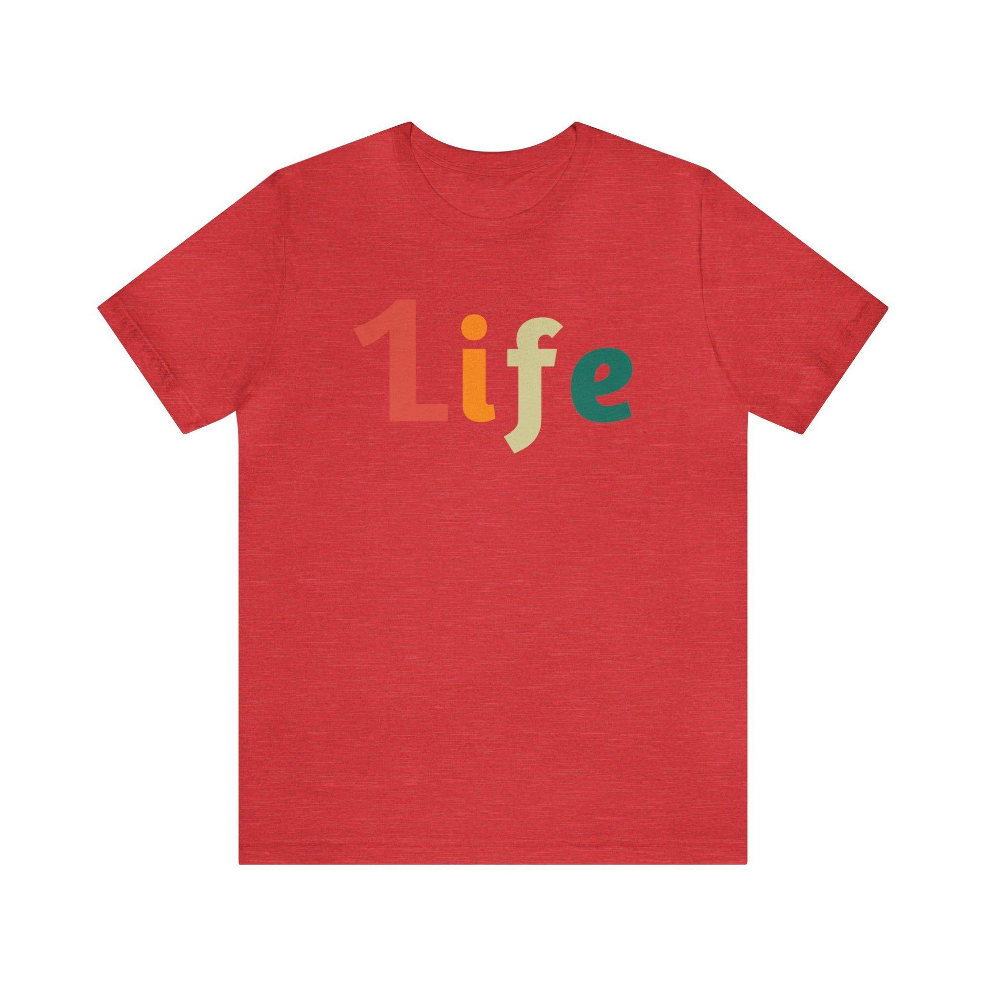 Retro One life Shirt 1life shirt Live Your Life You Only Have One Life To Live Retro Shirt - Giftsmojo