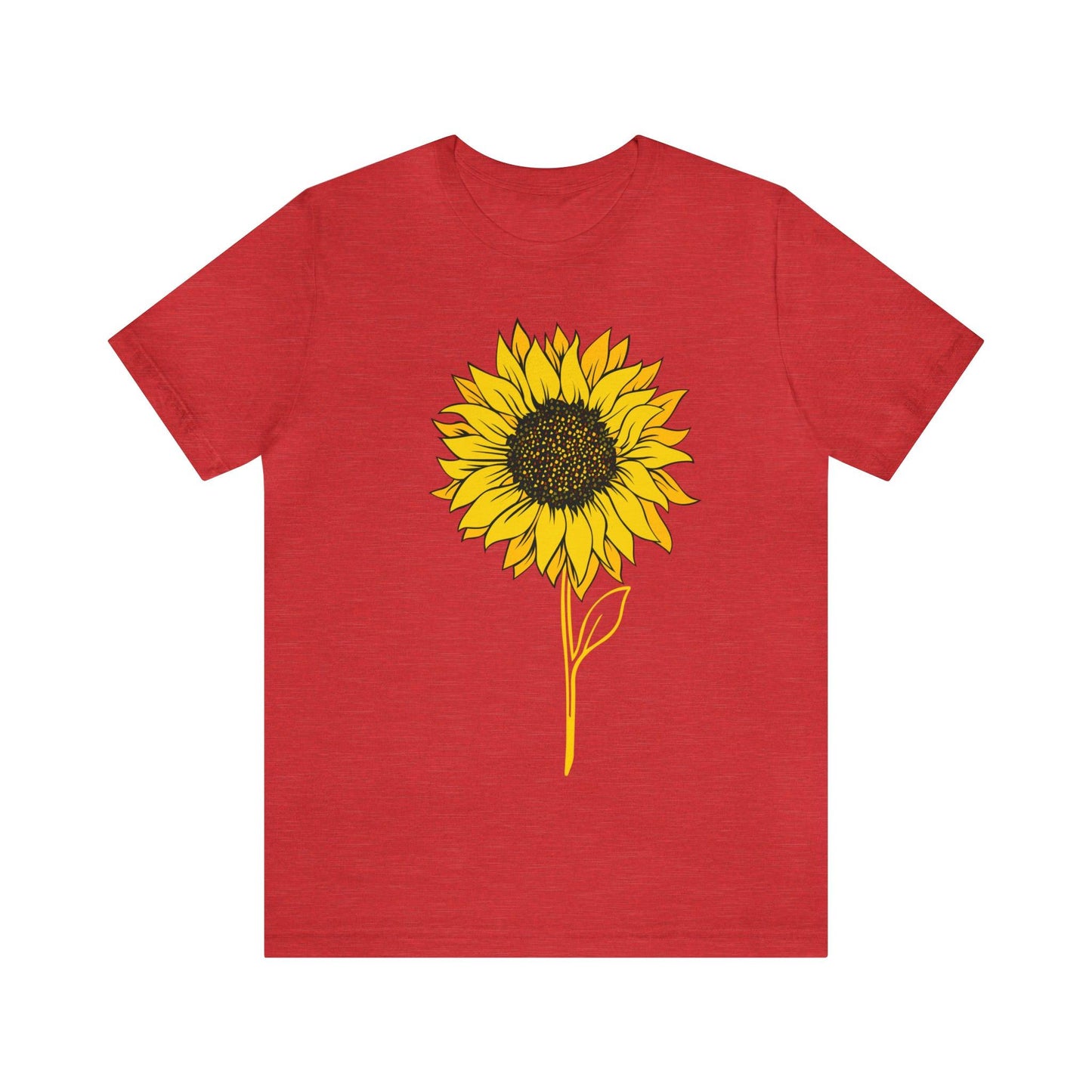 Sunflower Shirt, Floral Tee Shirt, Flower Shirt, Garden Shirt, Womens Fall Summer Shirt Sunshine Tee, Gift for Gardener, Nature love T shirt