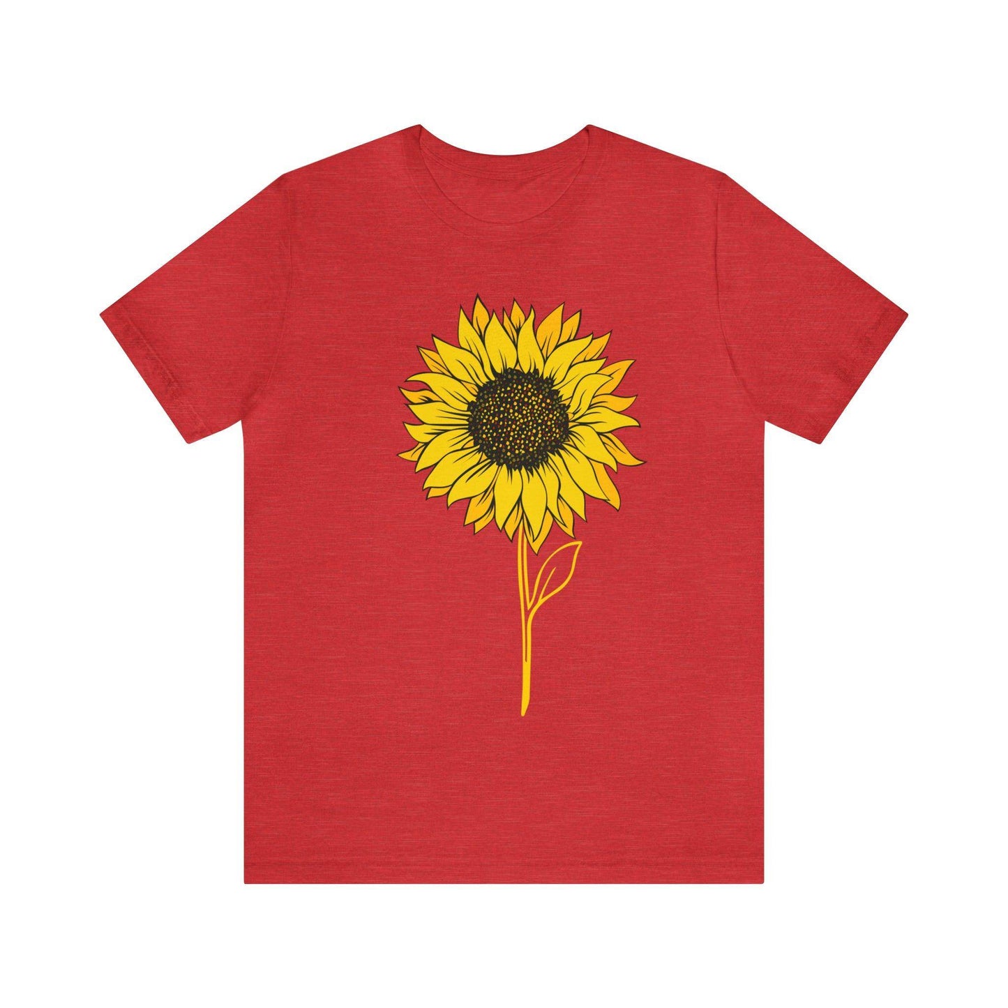 Sunflower Shirt, Floral Tee Shirt, Flower Shirt, Garden Shirt, Womens Fall Summer Shirt Sunshine Tee, Gift for Gardener, Nature love T shirt - Giftsmojo