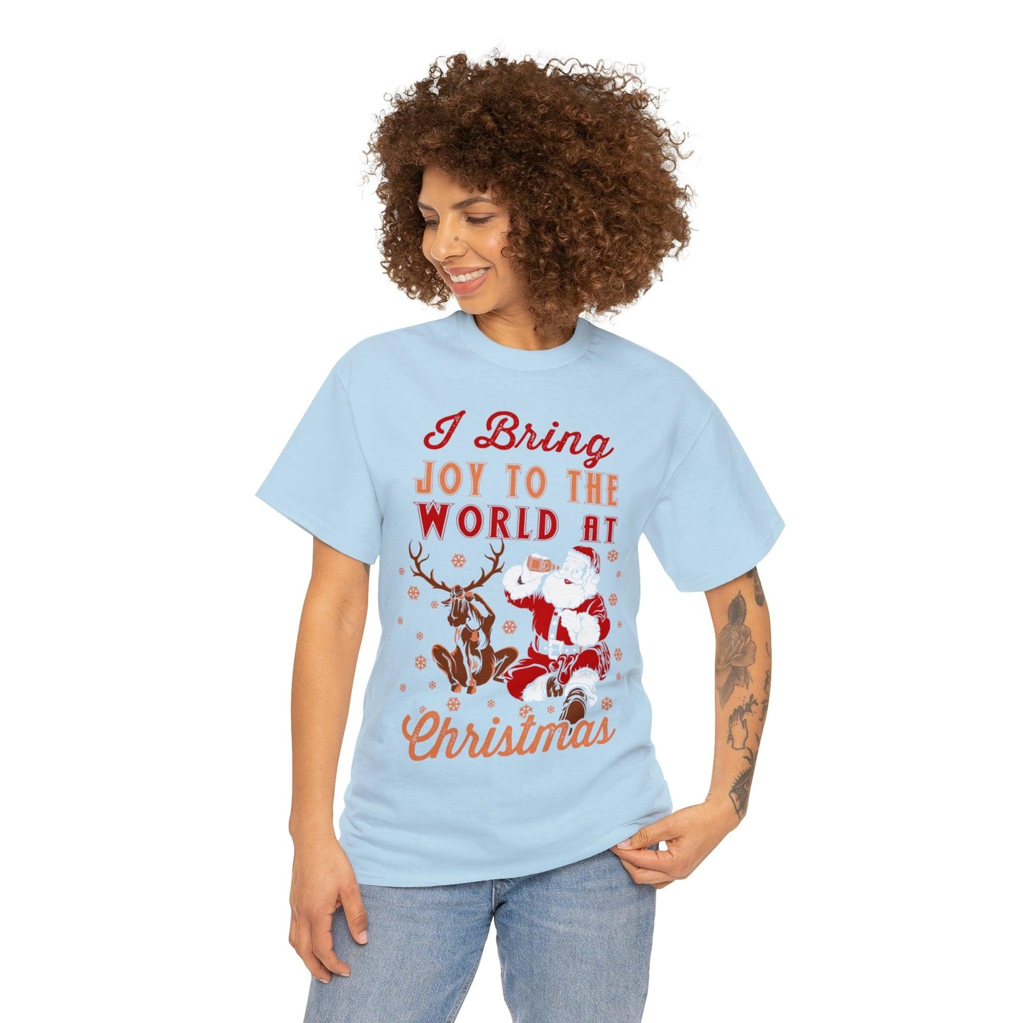 I bring Joy to the World at Christmas Shirt, Christmas Tee Christmas outfit, Christmas gifts