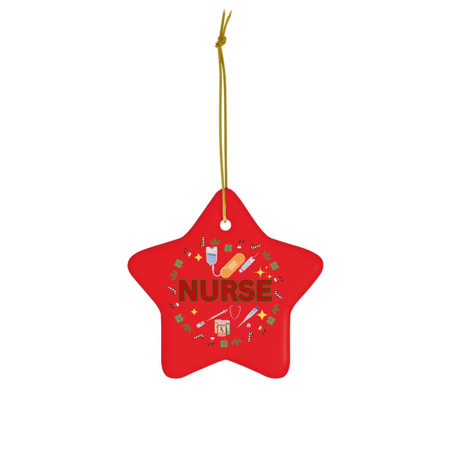 Nurse Christmas Ornament Nurse Ornament Nurse Christmas Tree Ornament Nurse Care Ornament Nurses Ornament Occupation Job - Giftsmojo