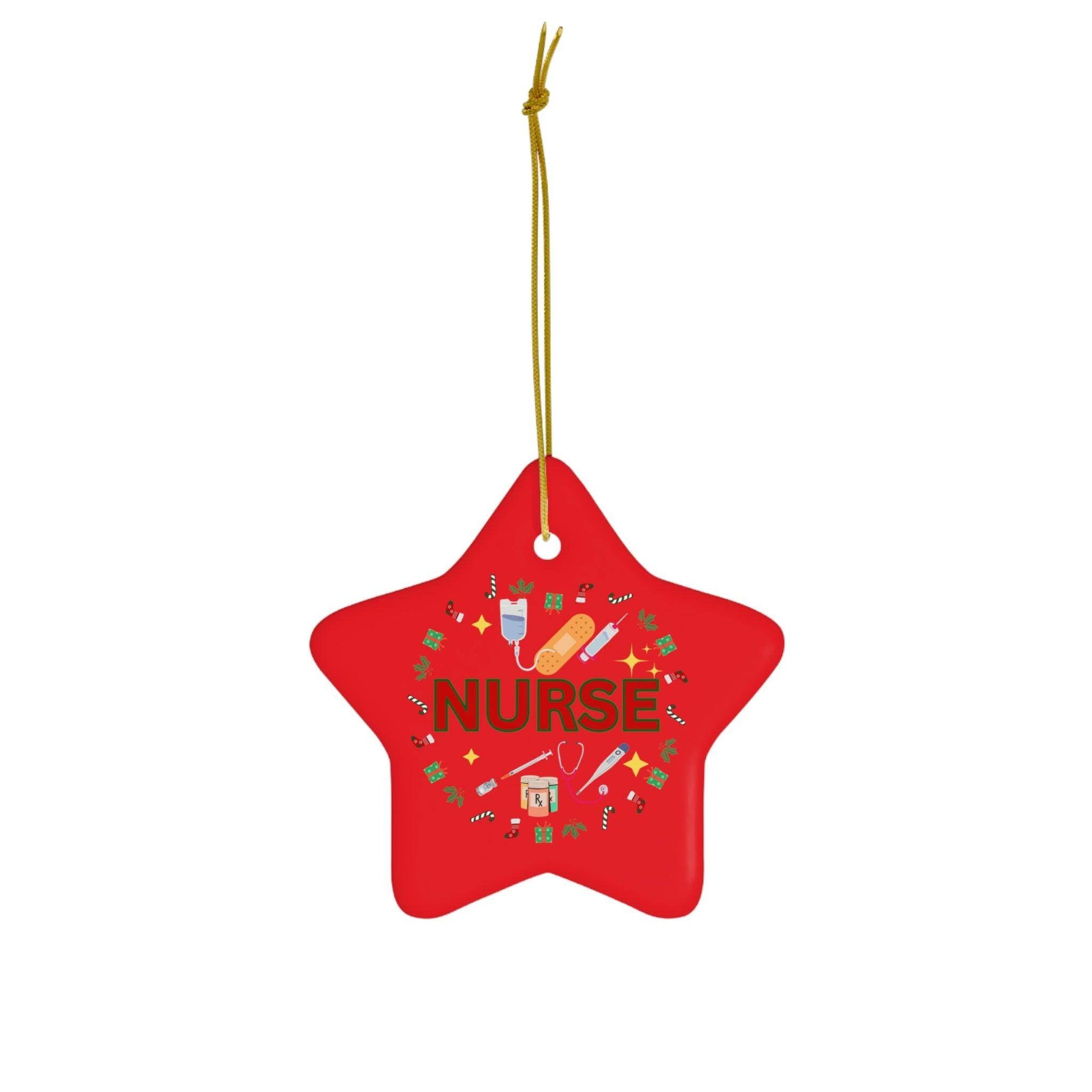 Nurse Christmas Ornament Nurse Ornament Nurse Christmas Tree Ornament Nurse Care Ornament Nurses Ornament Occupation Job - Giftsmojo