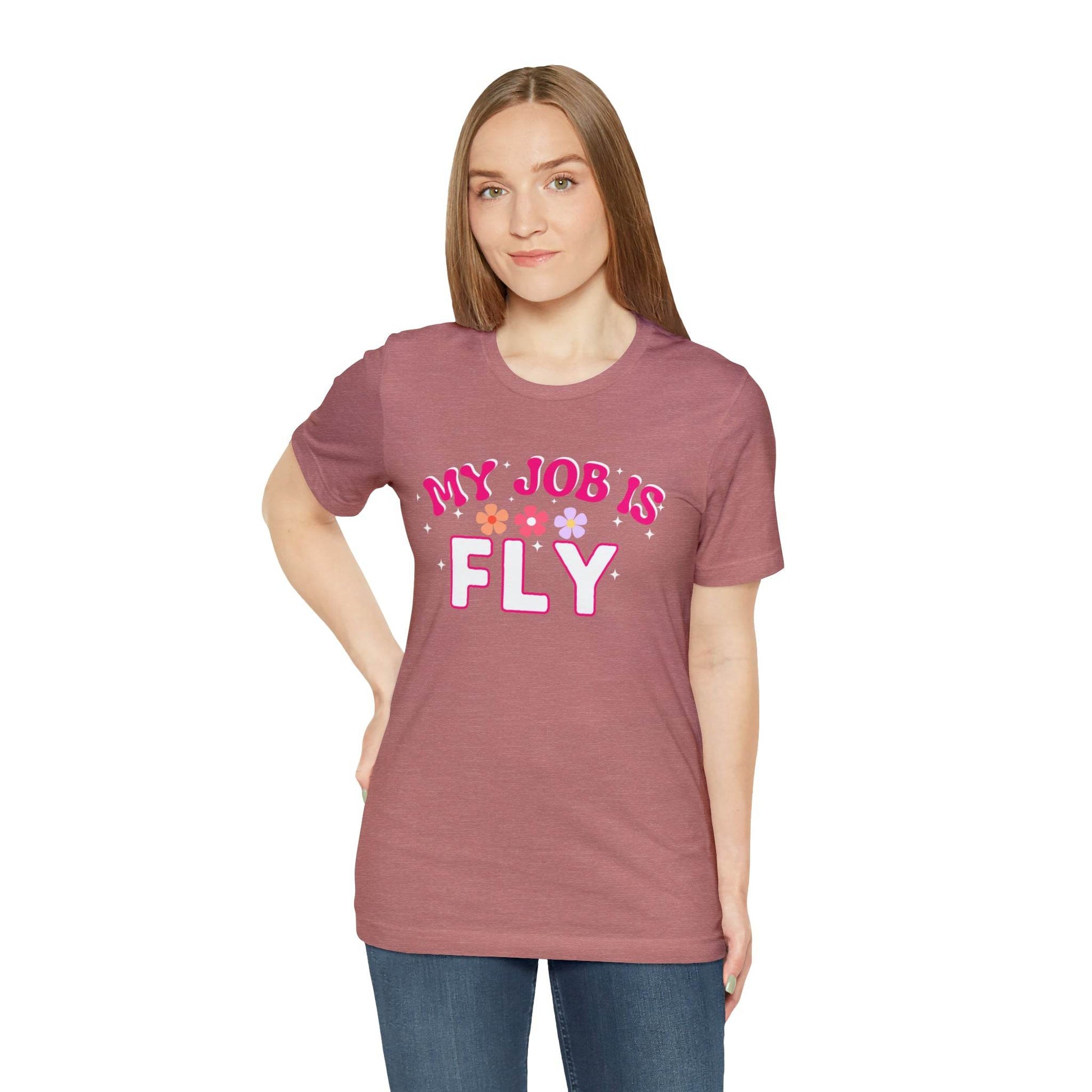 My Job is Fly Shirt Pilot Shirt Aviation Shirt Flight - Giftsmojo