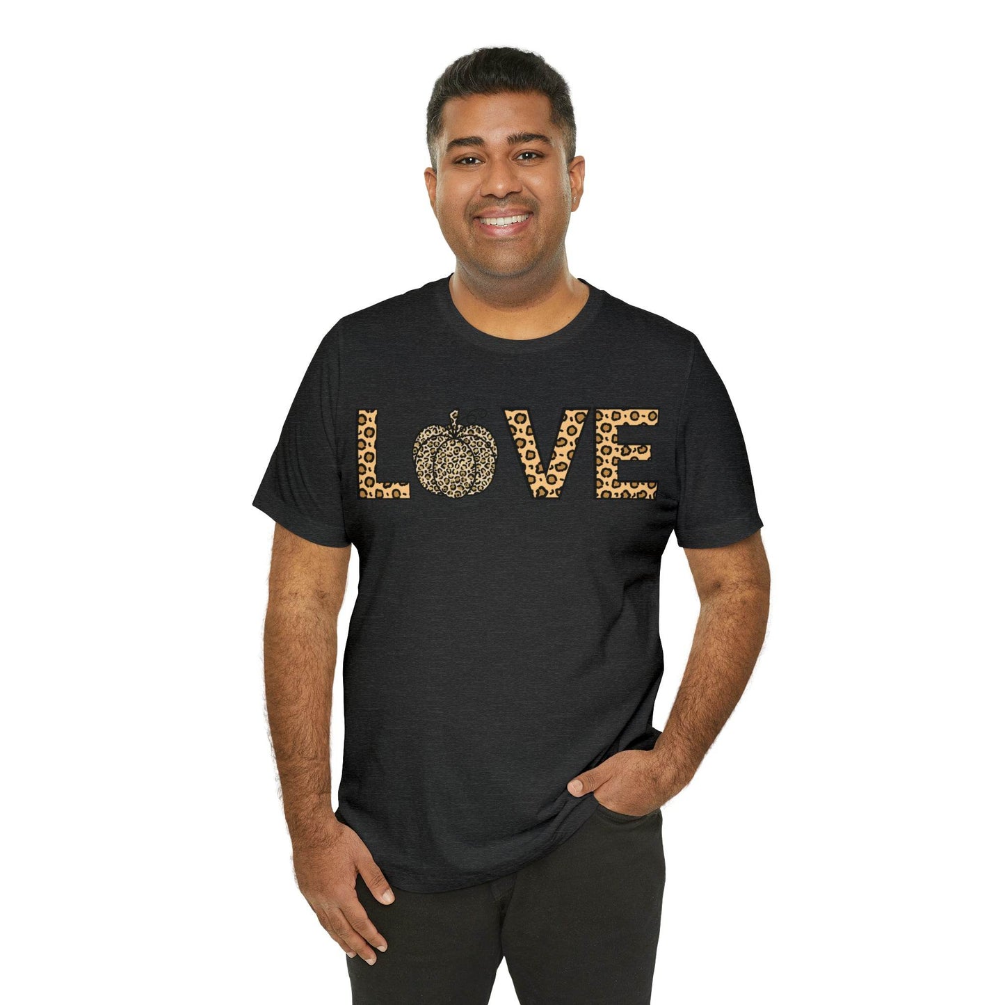 Embrace the Wild - Fall Leopard Print Shirt Leopard Print Love Fall - Pumpkin shirt - autumn shirt - Giftsmojo