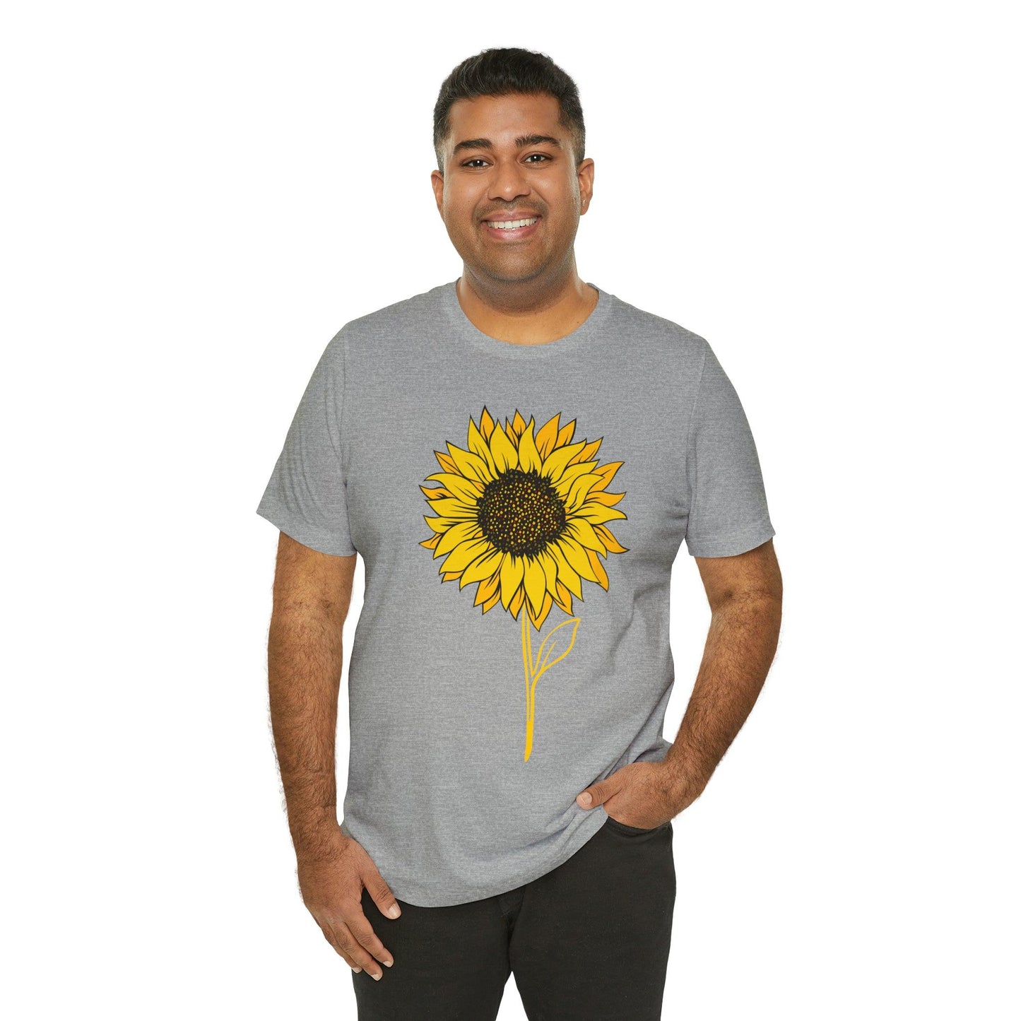Sunflower Shirt, Floral Tee Shirt, Flower Shirt, Garden Shirt, Womens Fall Summer Shirt Sunshine Tee, Gift for Gardener, Nature love T shirt
