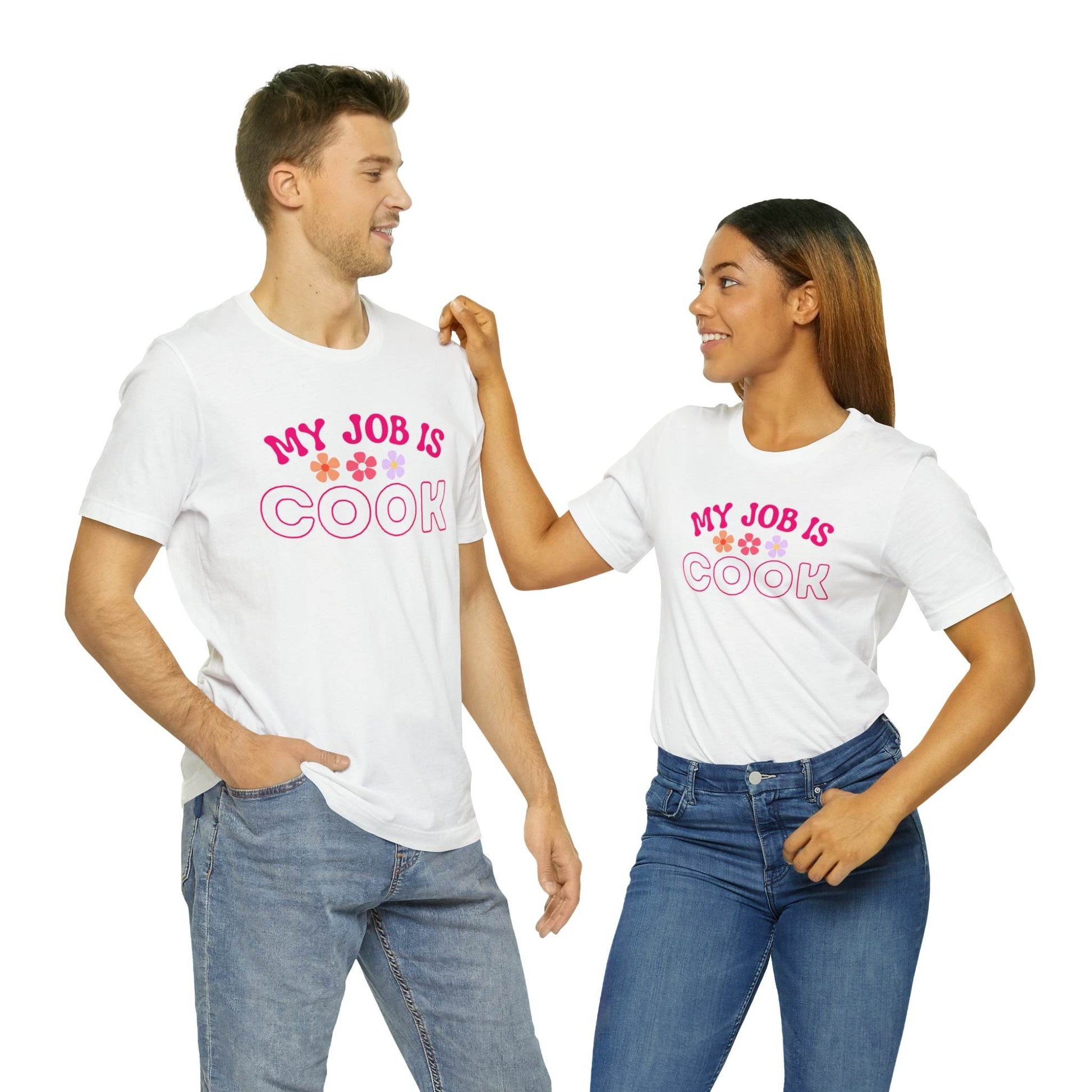 My Job is Cook Shirt Chef Shirt, Restaurant Cook Shirt Mom Shirt Dad Shirt - Giftsmojo