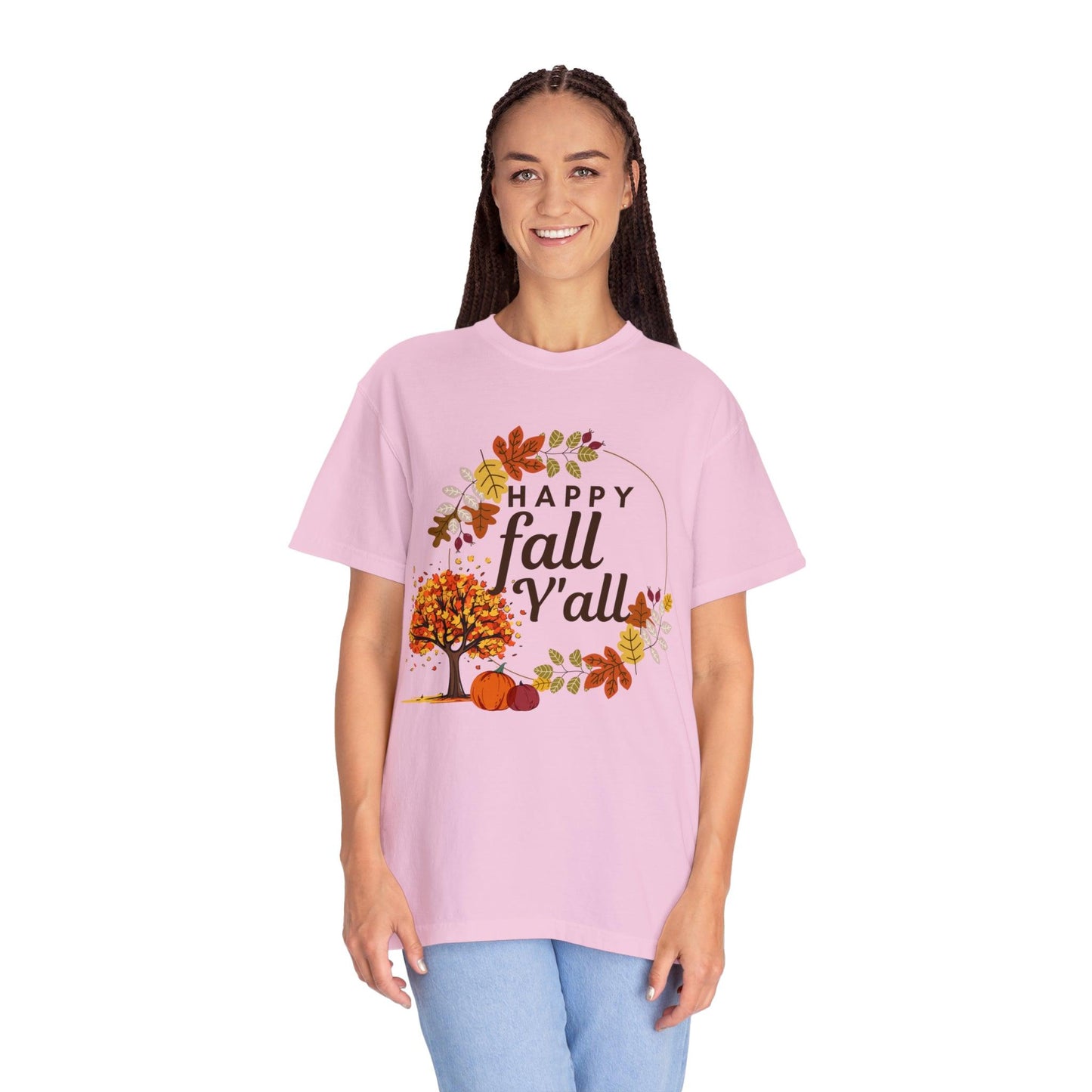 Happy Fall Y'all Gift for Fall, Funny fall shirts gift, autumn tee,