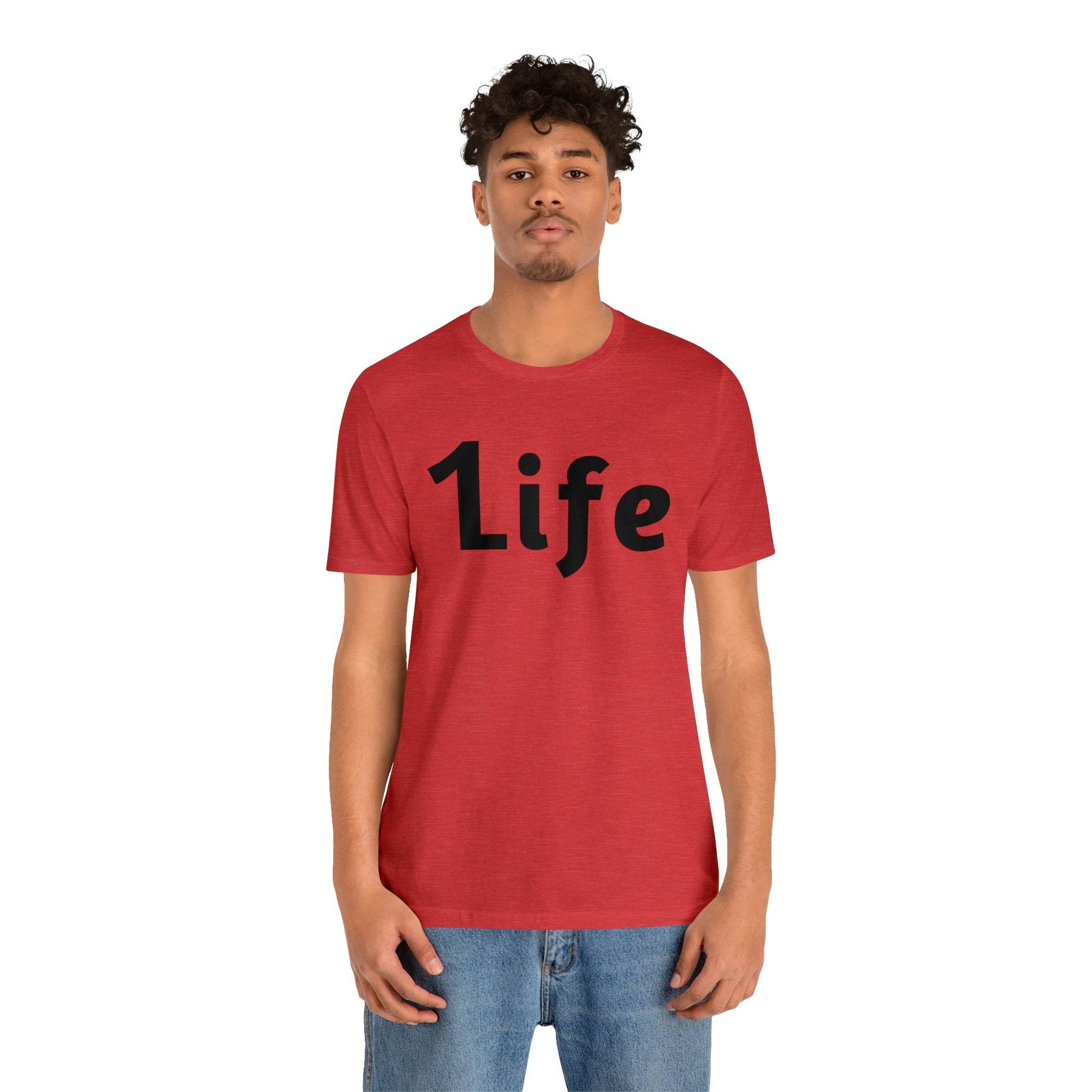One life Shirt 1life shirt Live Your Life You Only Have One Life To Live - Giftsmojo