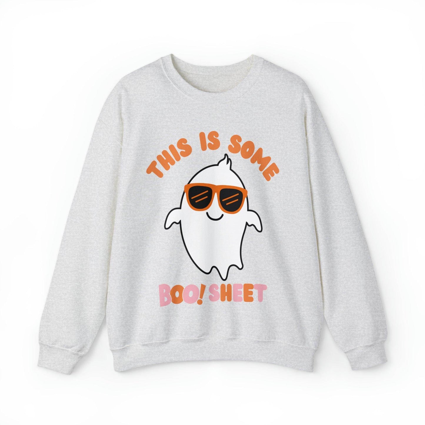 This Is Some Boo Sheet Ghost Sweatshirt Cute Ghost Sweatshirt Boo Ghost Sweatshirt Gift Shirt Funny Halloween Shirt Spooky Season Shirt - Giftsmojo