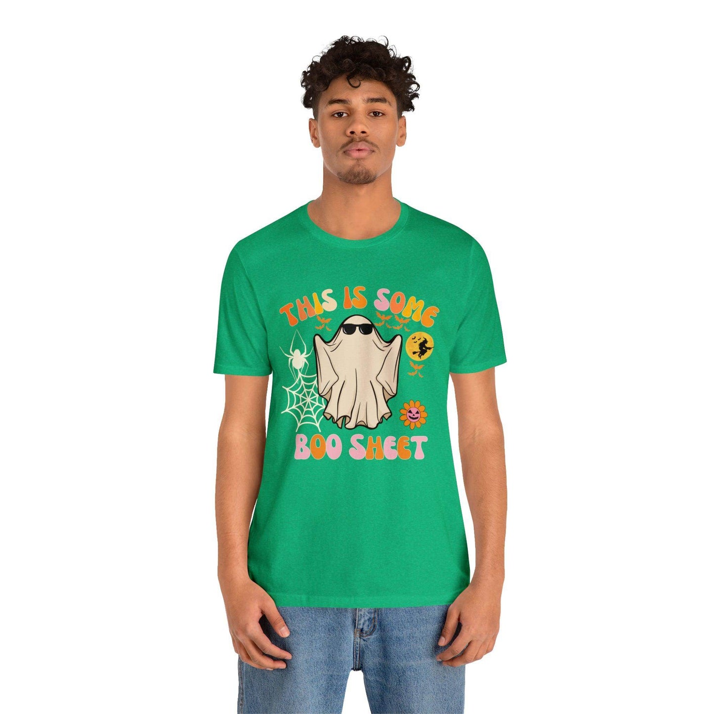 This Is Some Boo Sheet Funny Halloween Shirt Funny Halloween Costume Spooky Season Tee Funny Gift Shirt for Birthday Christmas Anniversary - Giftsmojo